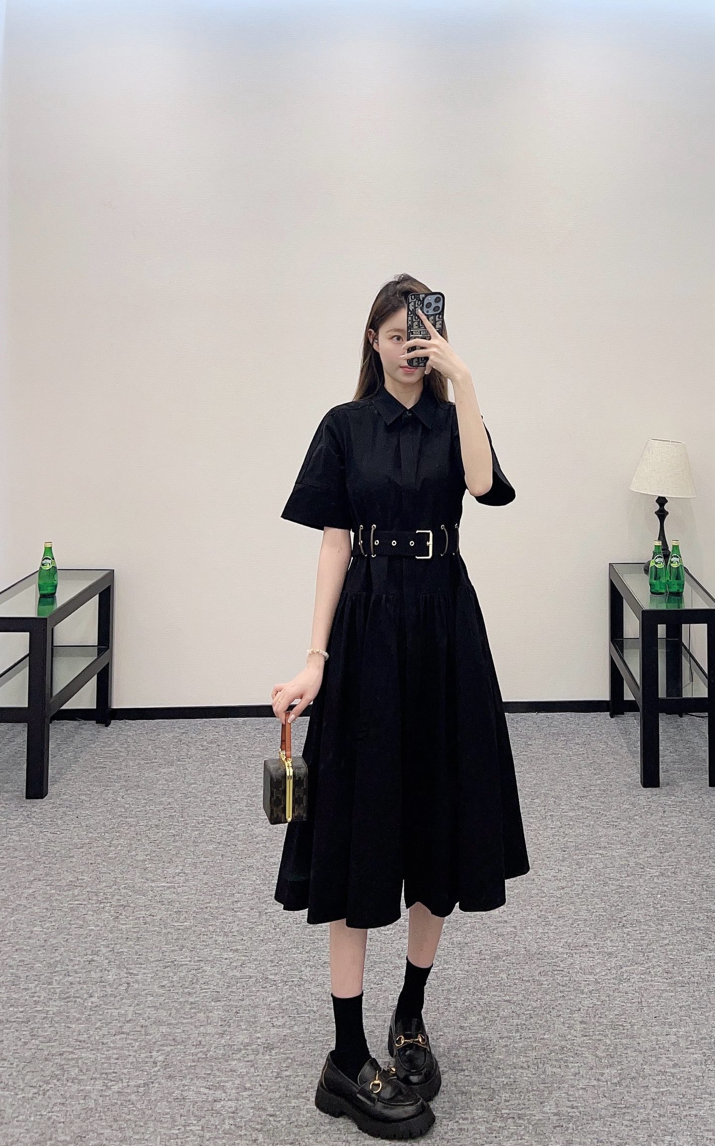 Louis *♥2025 new products Belt dress