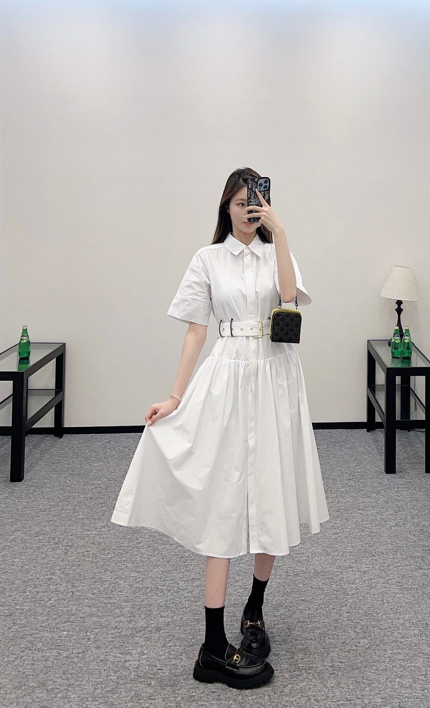 Louis *♥2025 new products Belt dress