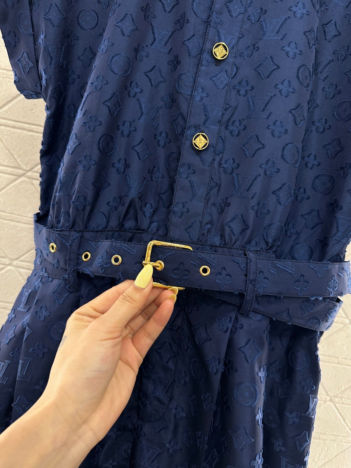 Louis*♥2025 new products Belt dress