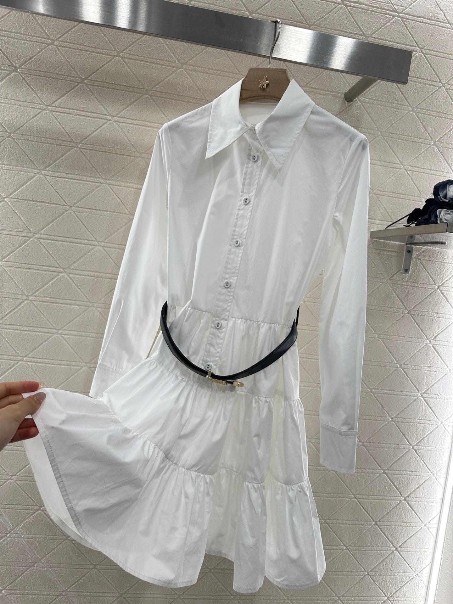 Louis *♥2025 new products Belt dress