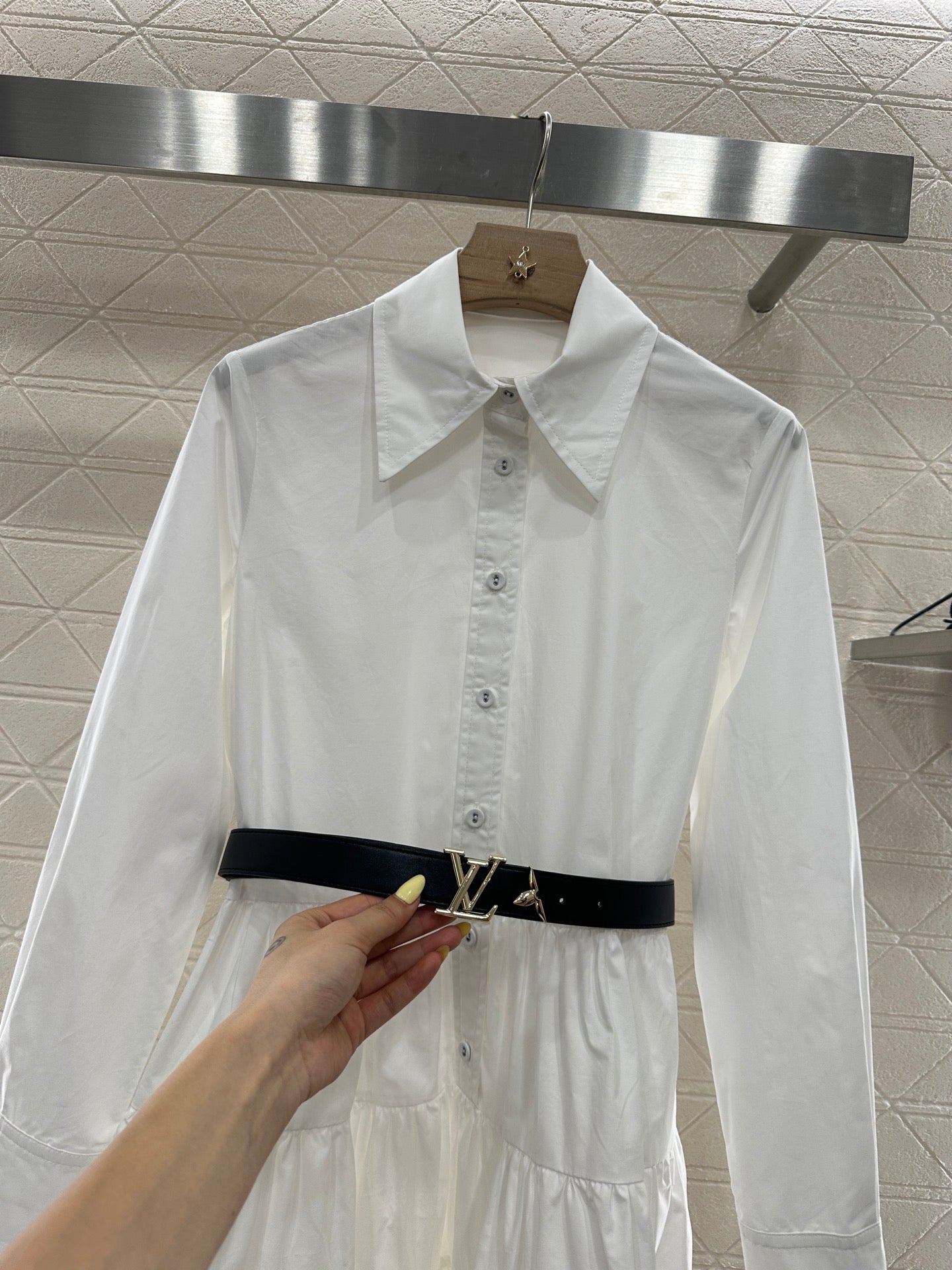 Louis *♥2025 new products Belt dress