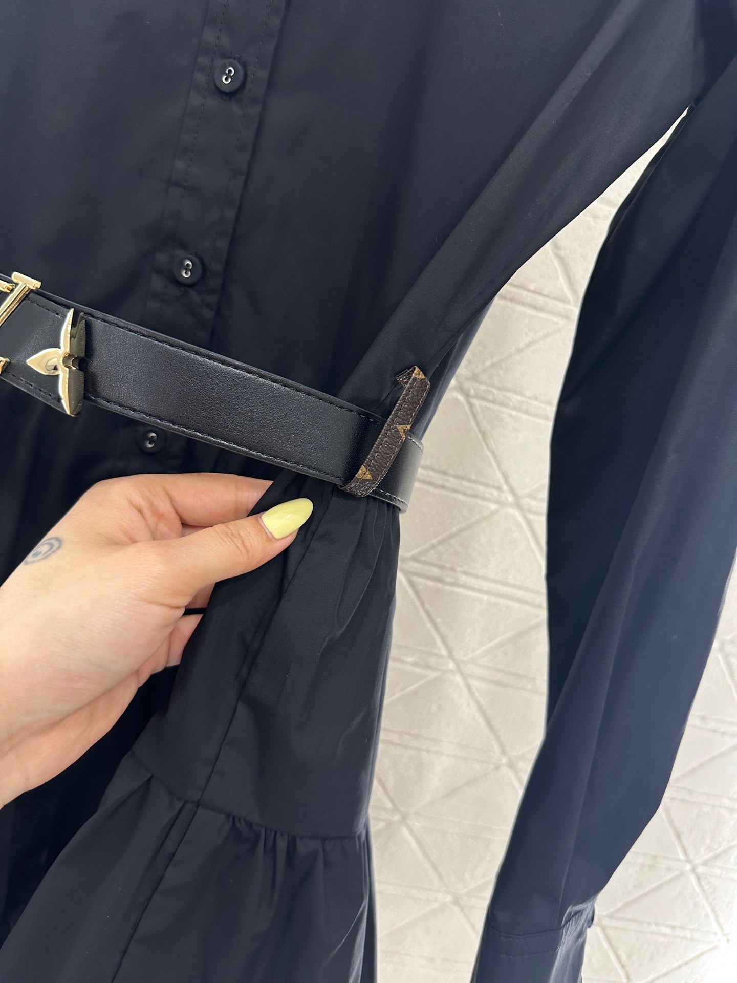 Louis *♥2025 new products Belt dress