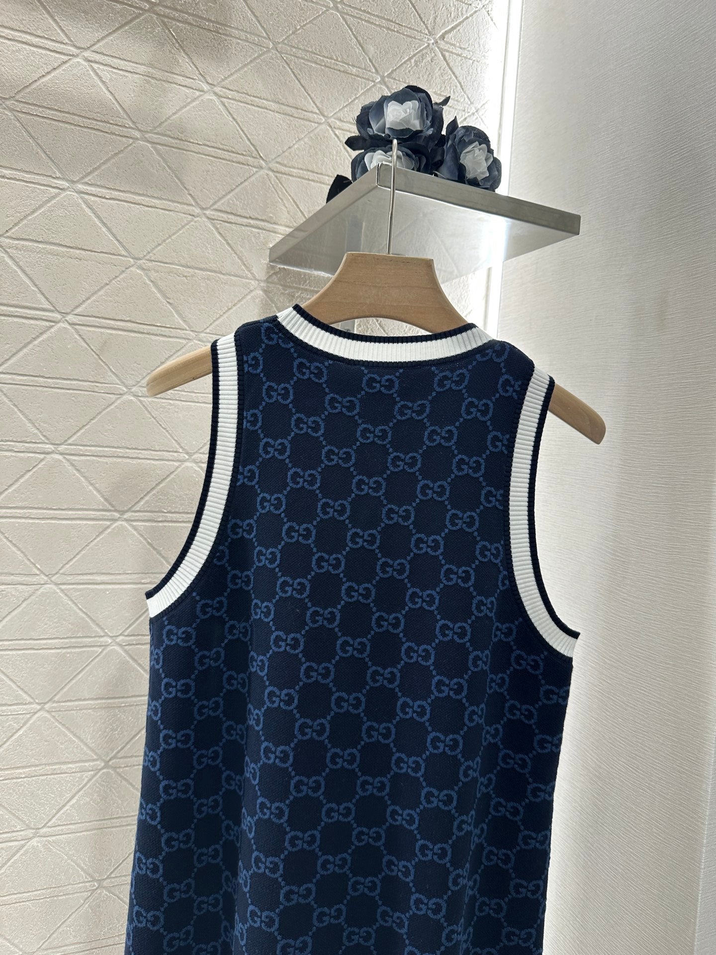 G*♥2025 new product Knitted vest dress