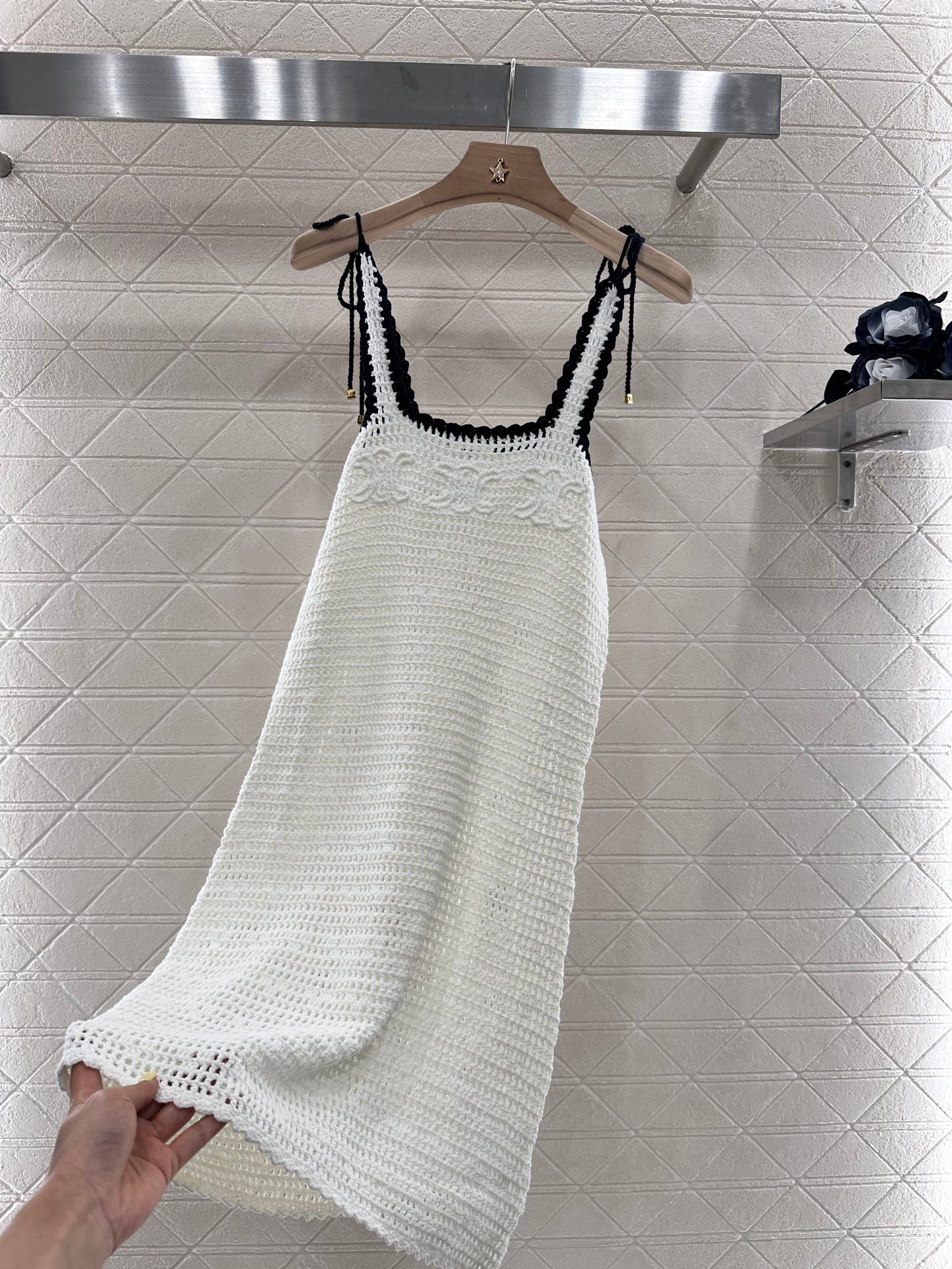 C*♥2025 new product Knitted vest dress