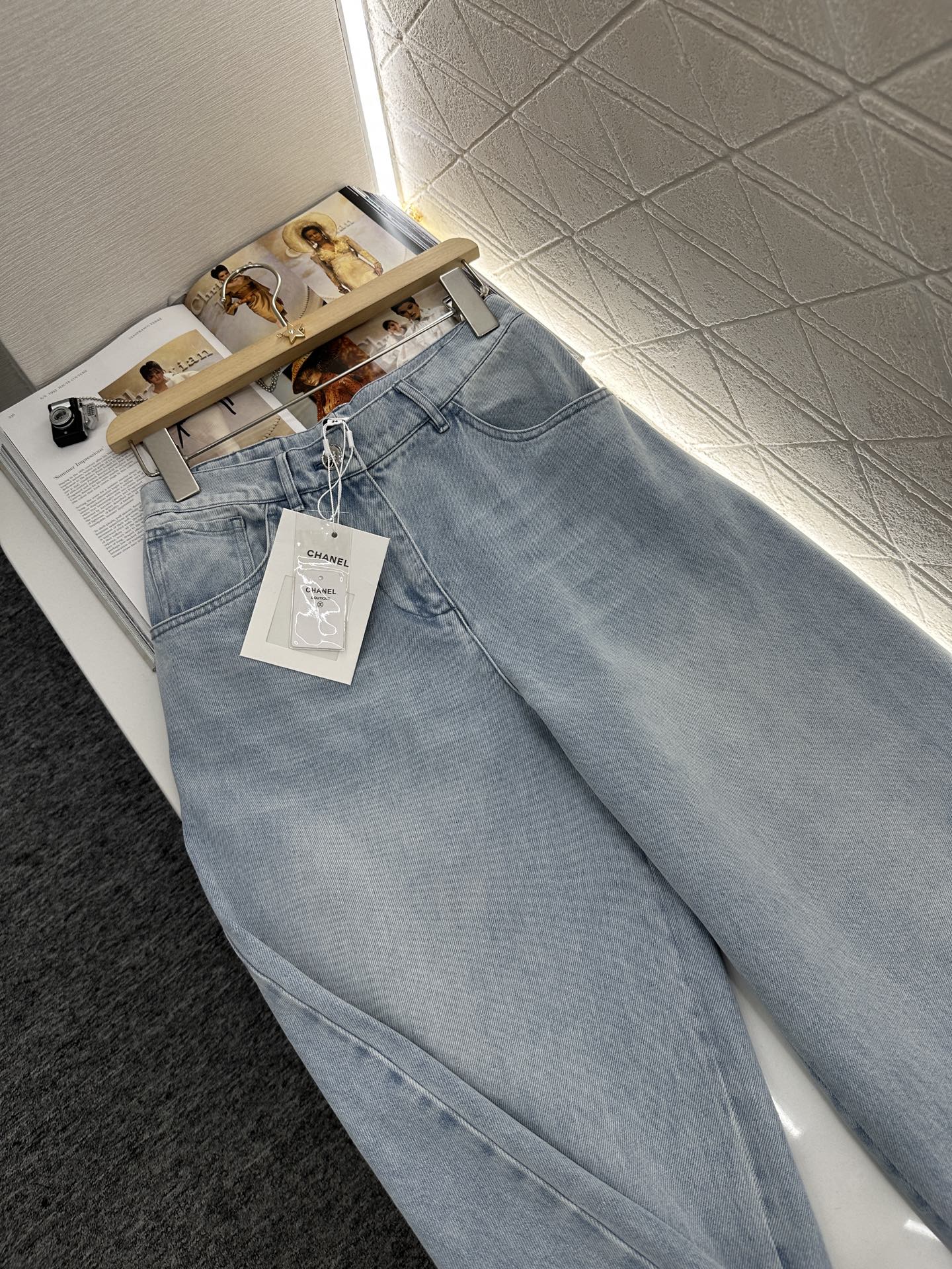 C*♥2025 new products Sequin jeans