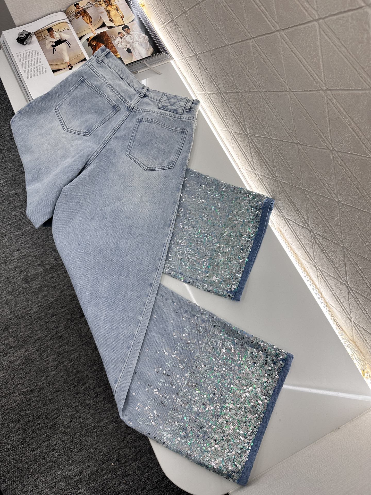 C*♥2025 new products Sequin jeans