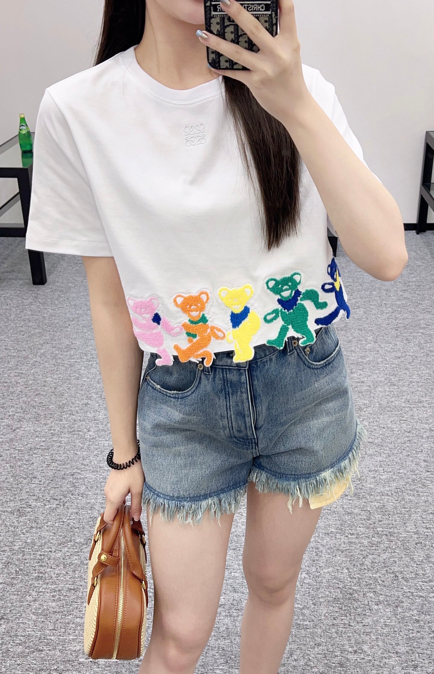 L*♥2025 new product Embroidery short style
