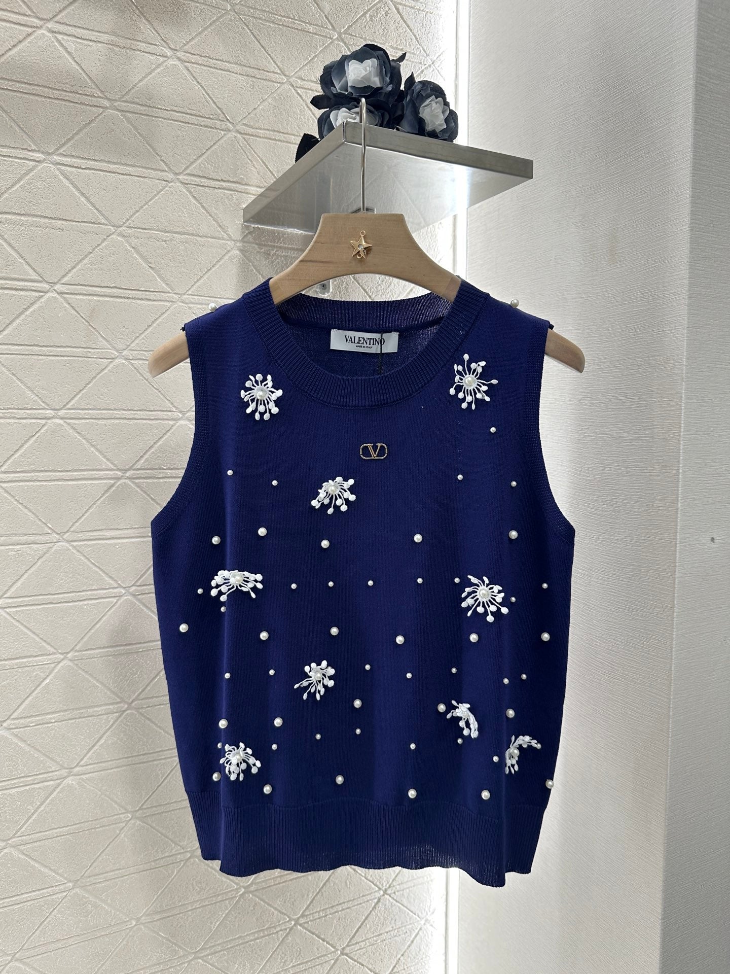 V*♥2025 new product Beaded vest