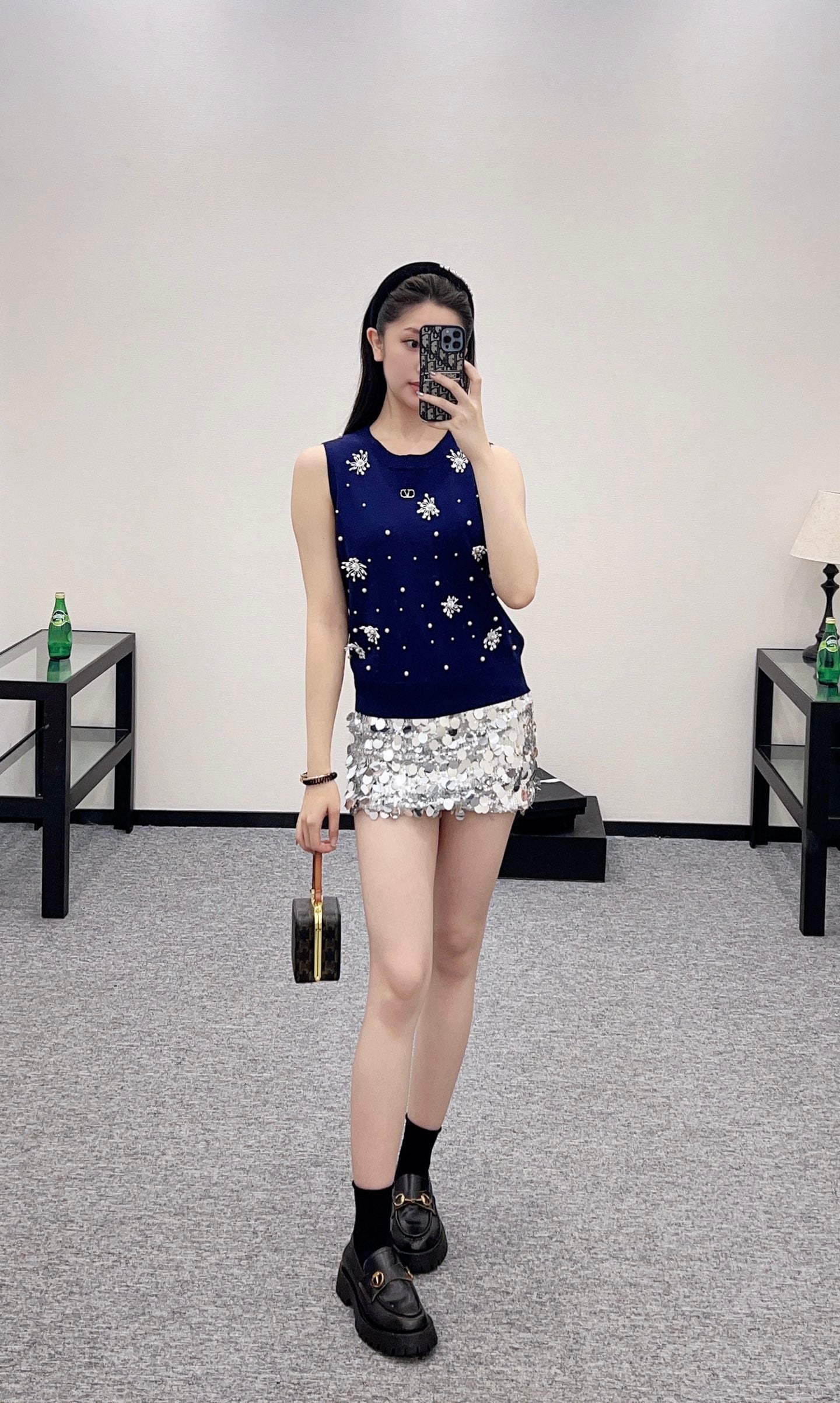 V*♥2025 new product Beaded vest