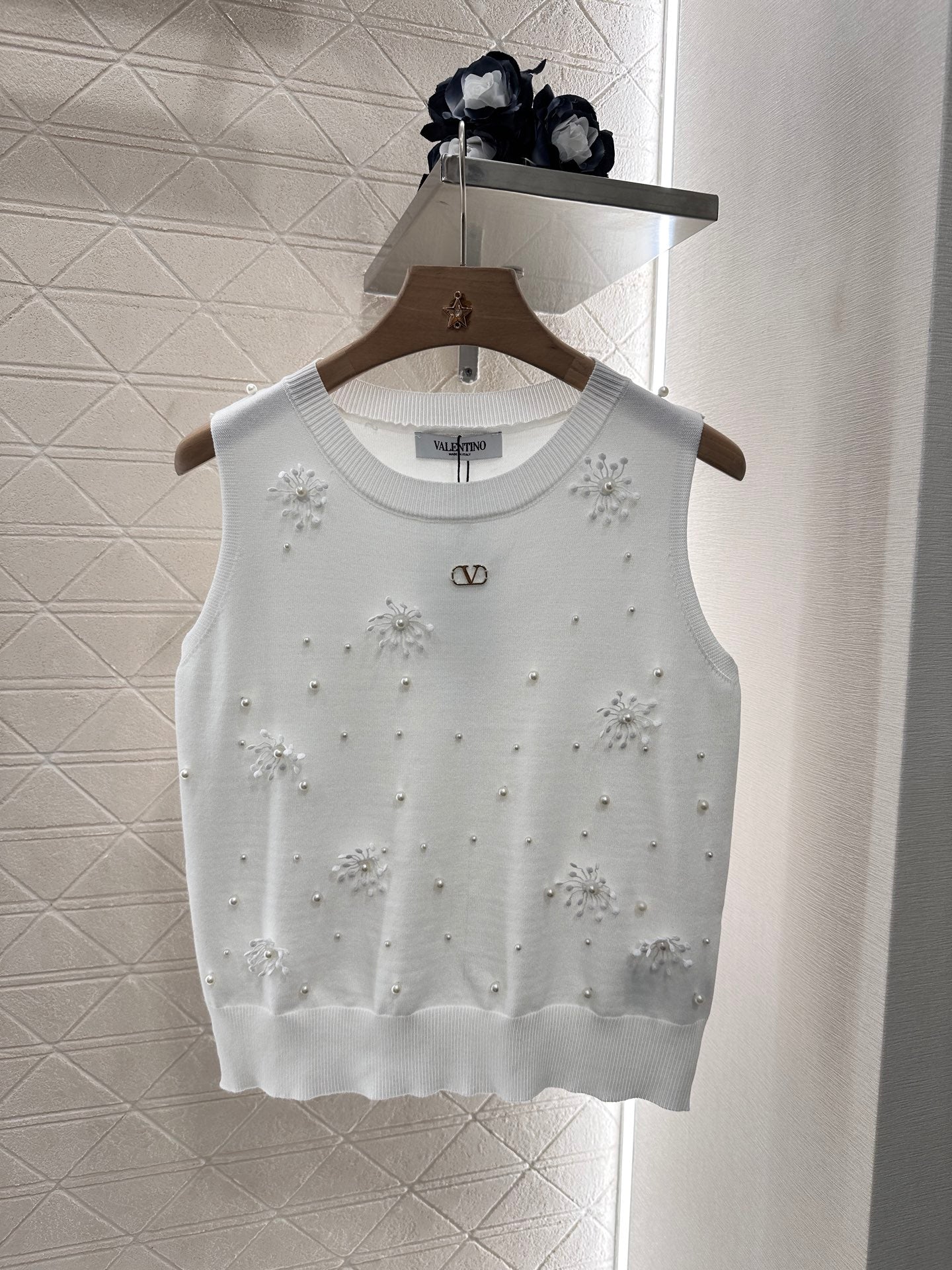 V*♥2025 new product Beaded vest