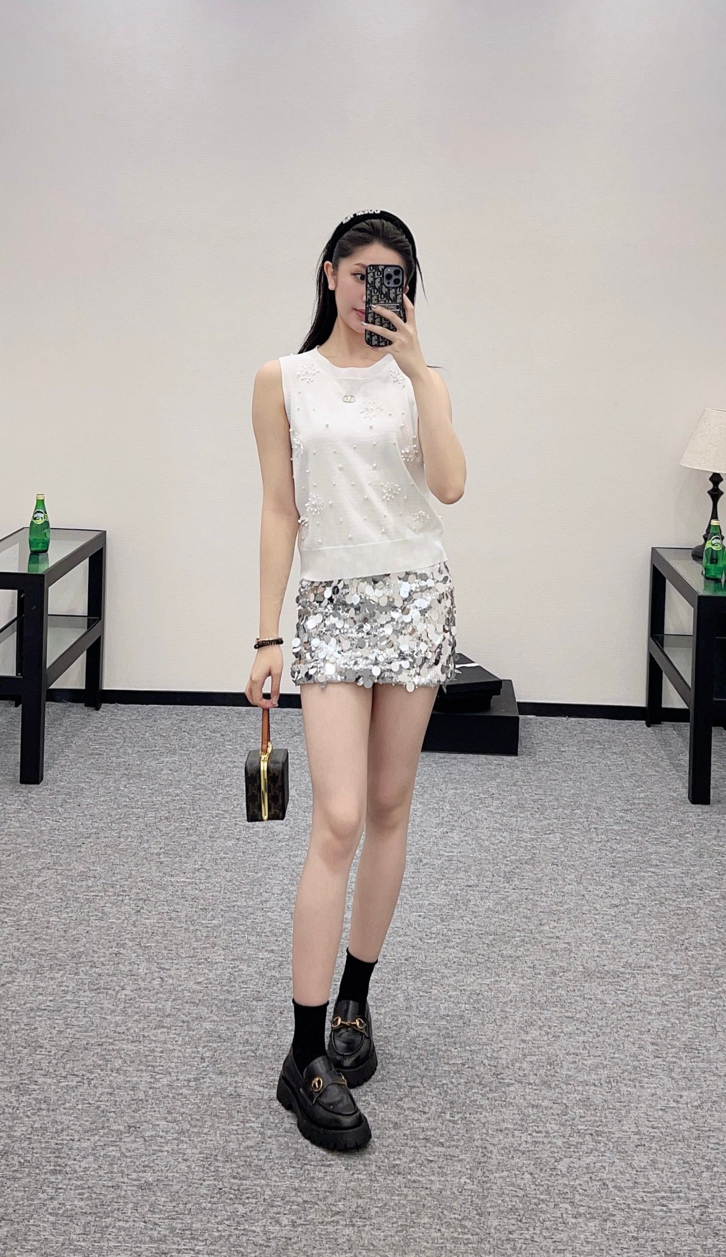 V*♥2025 new product Beaded vest