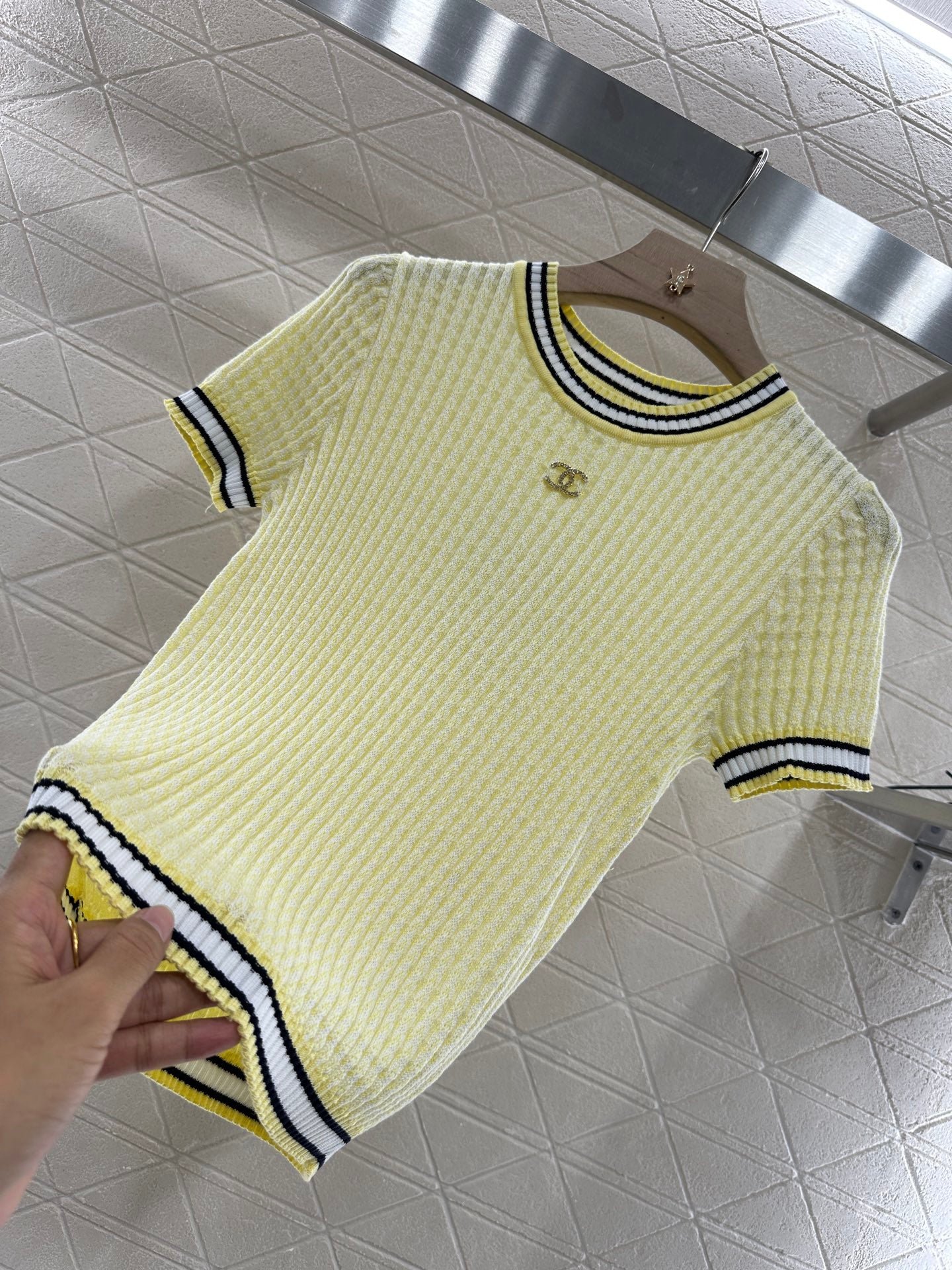 C*♥2025 new products Knitted short sleeves