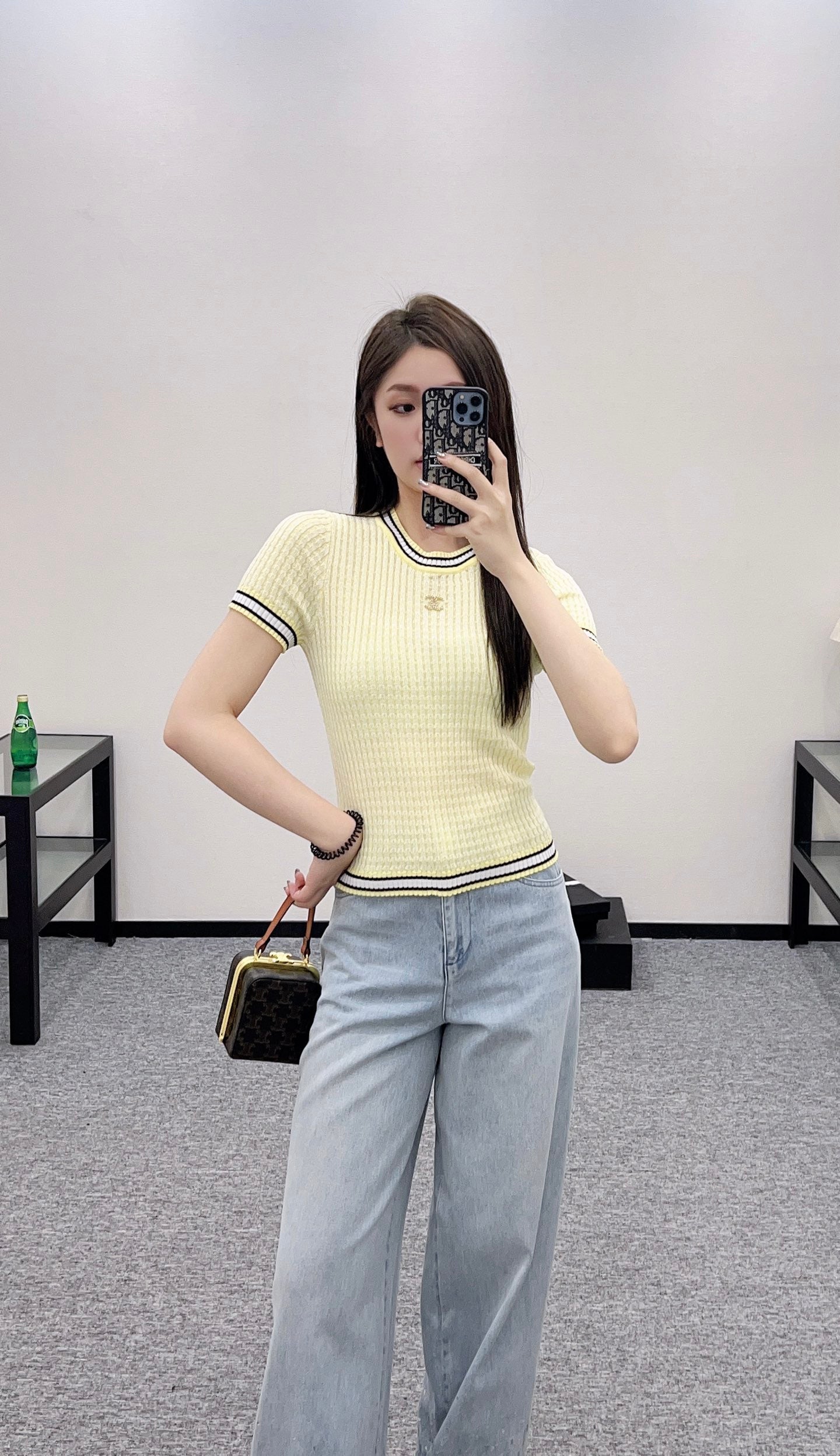 C*♥2025 new products Knitted short sleeves