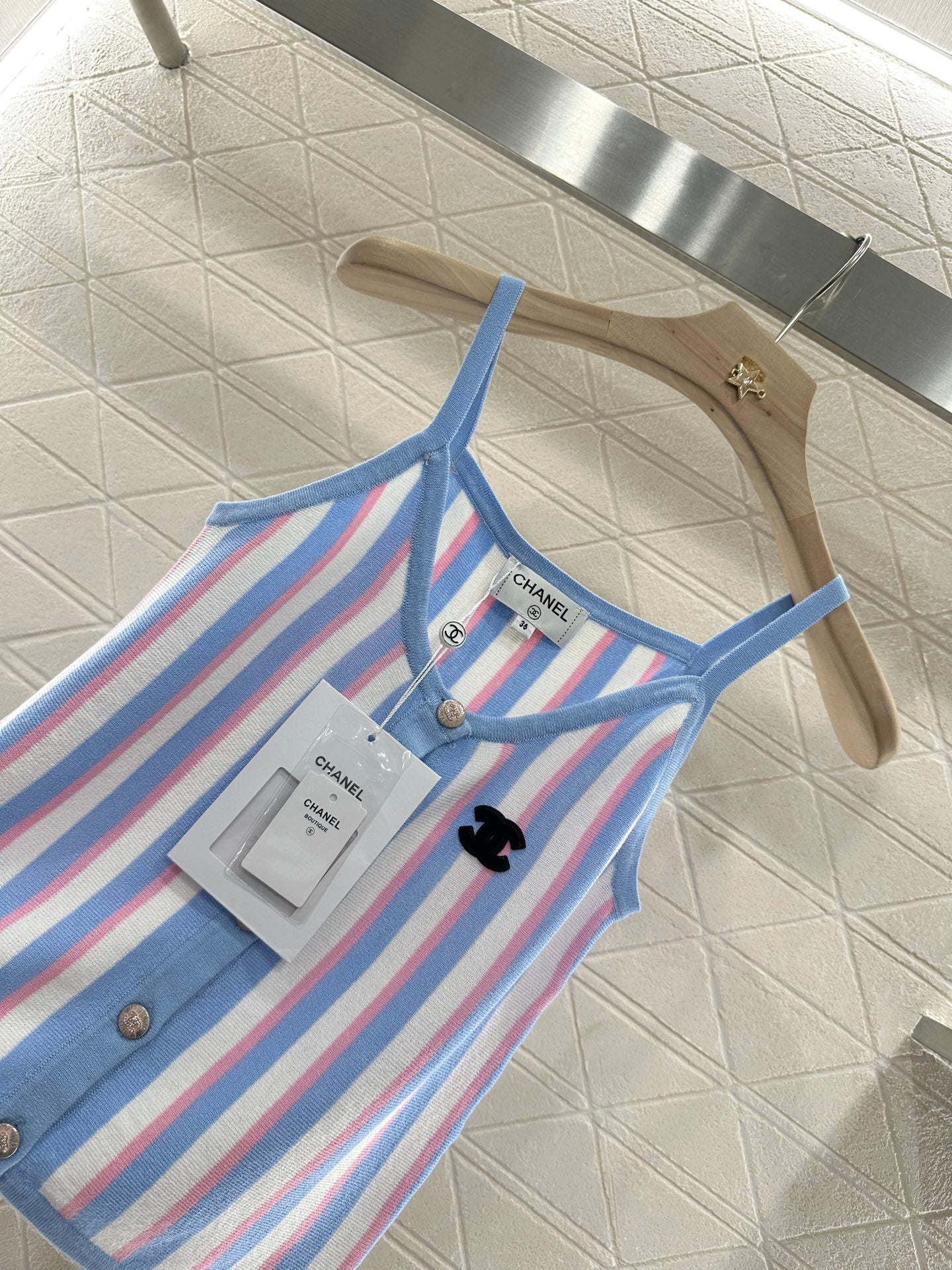 C*♥2025 new product Striped camisole