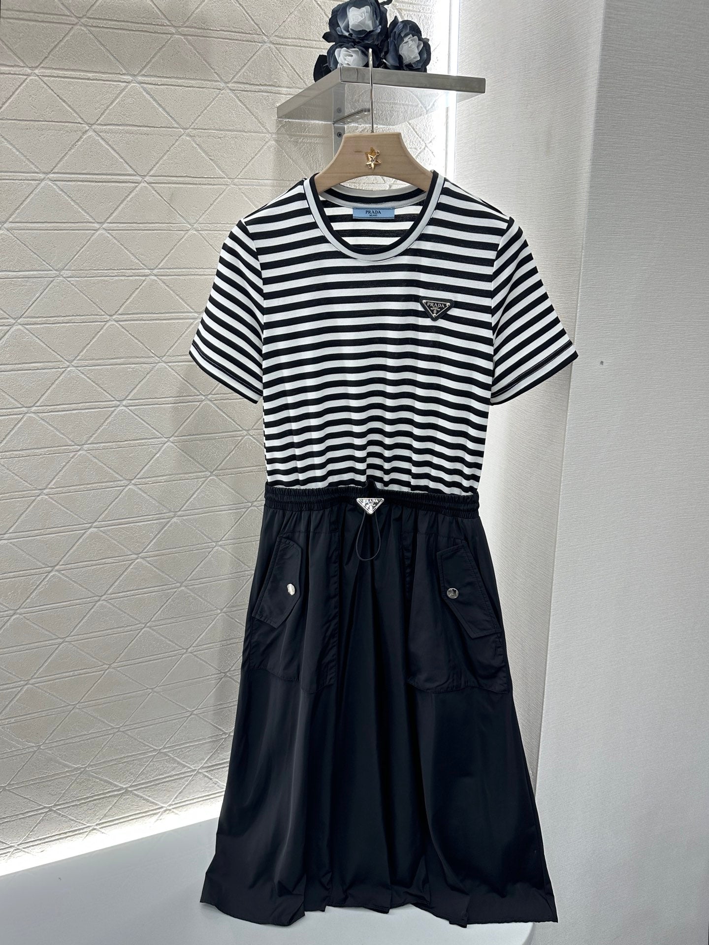 P*♥2025 new products Striped dress