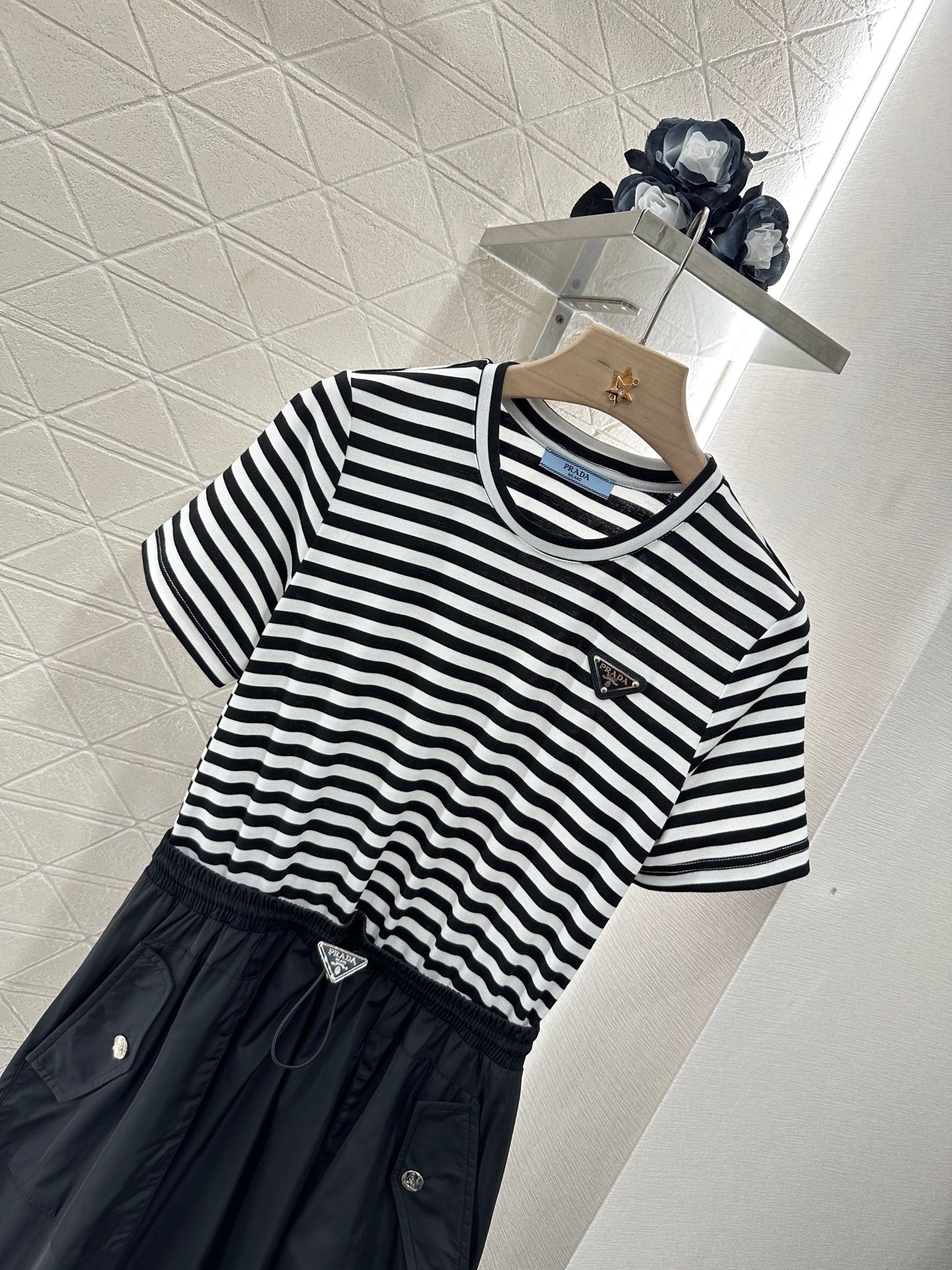 P*♥2025 new products Striped dress