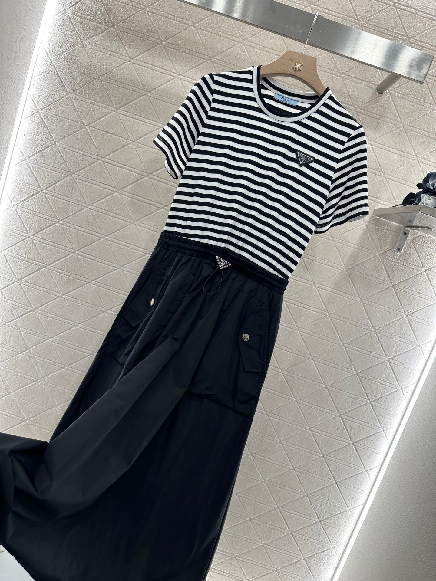 P*♥2025 new products Striped dress