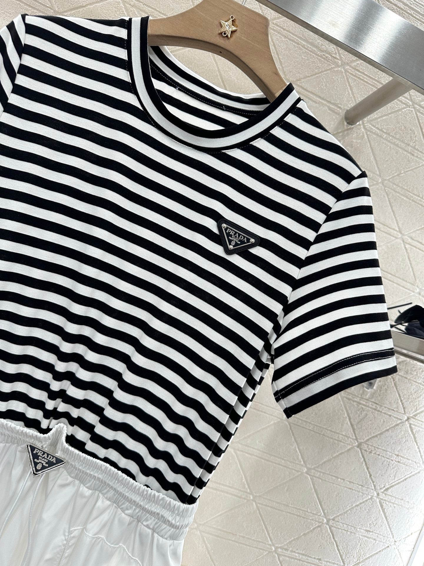 P*♥2025 new products Striped dress