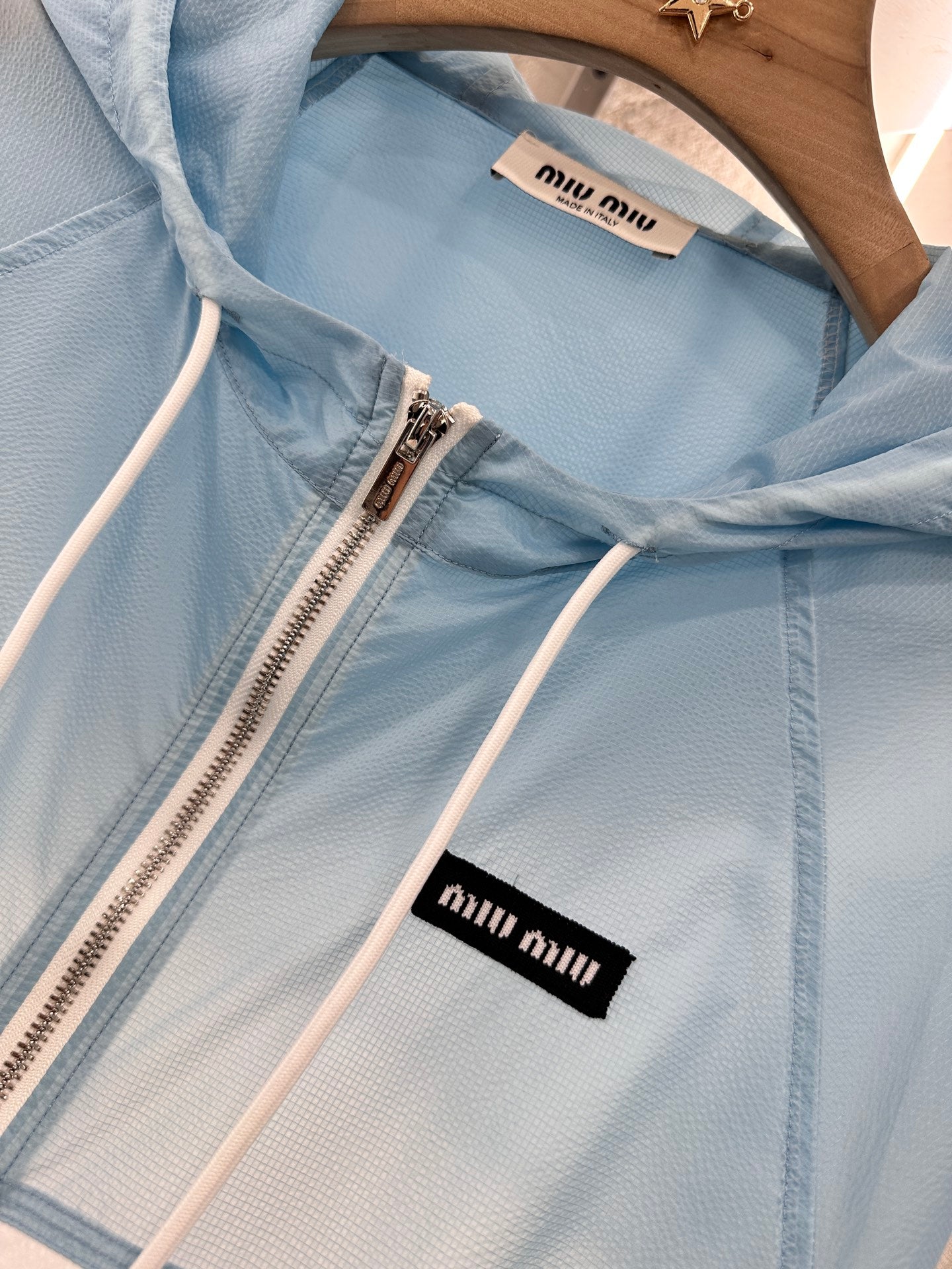Mi*mi*♥2025 new product Hooded jacket