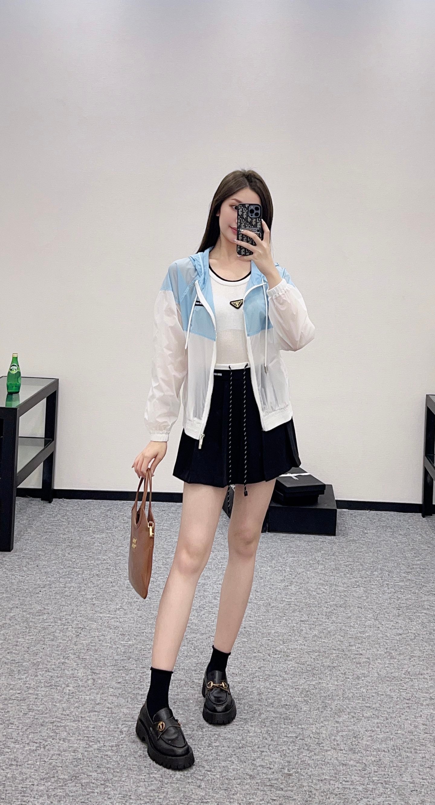 Mi*mi*♥2025 new product Hooded jacket