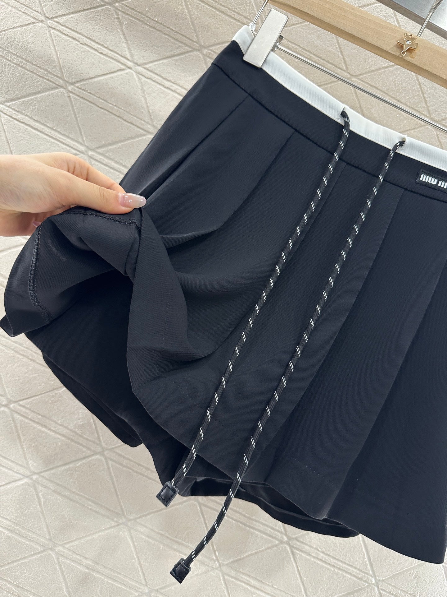 Mi*mi*♥2025 new product Drawstring skirt