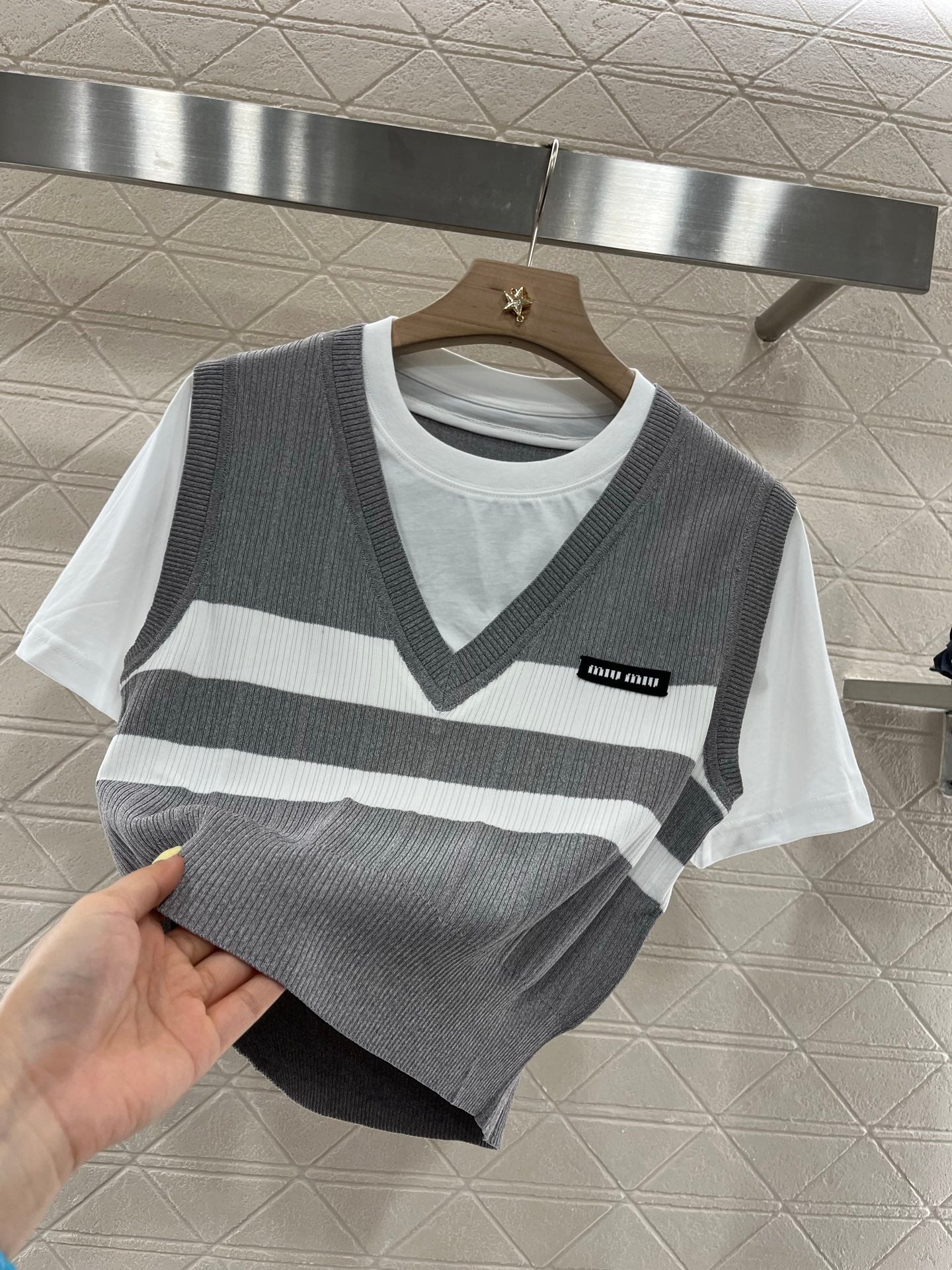 Mi*mi*♥2025 new products Cotton short sleeves
