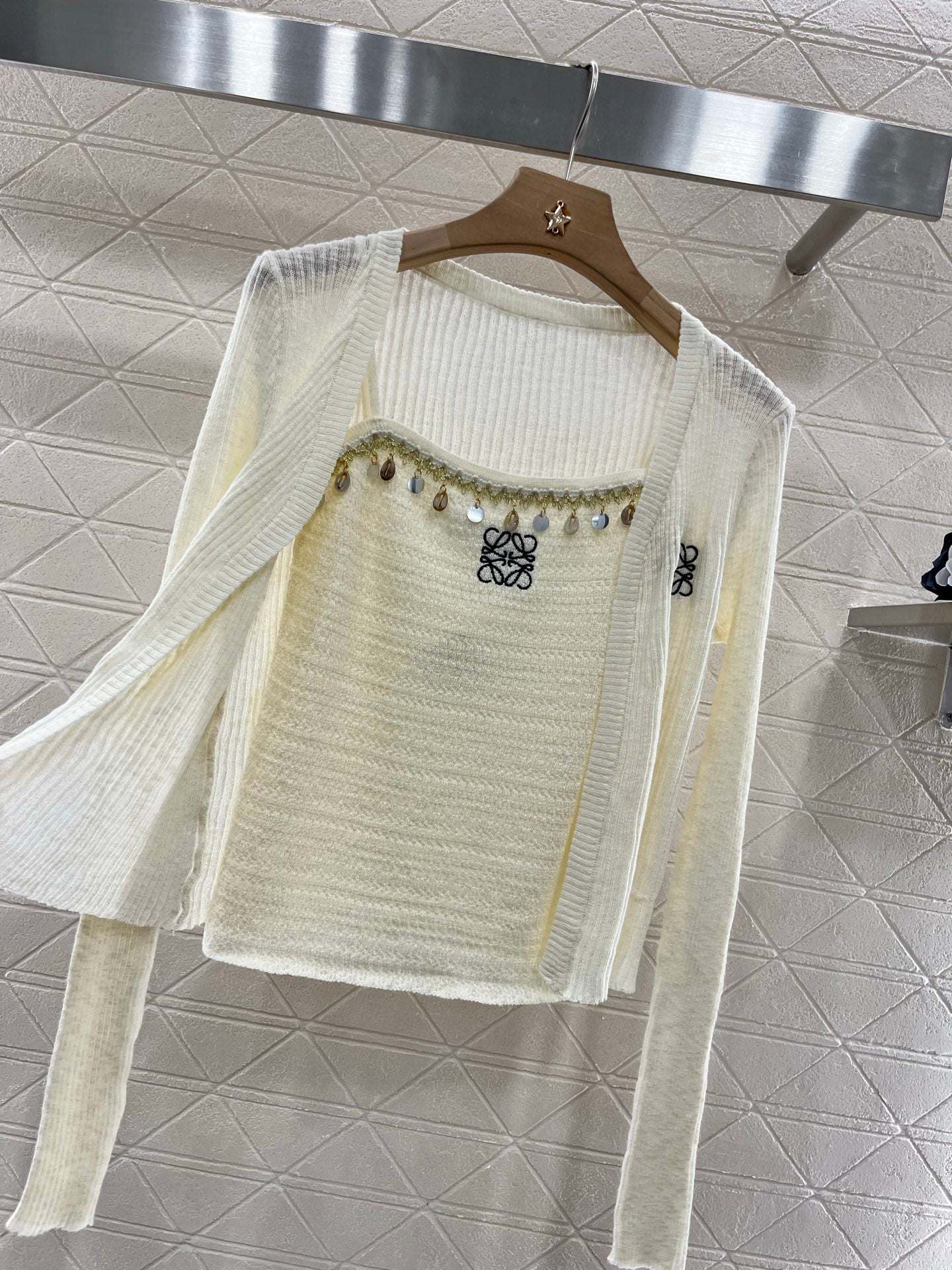 L*♥2025 new products Knitted cardigan