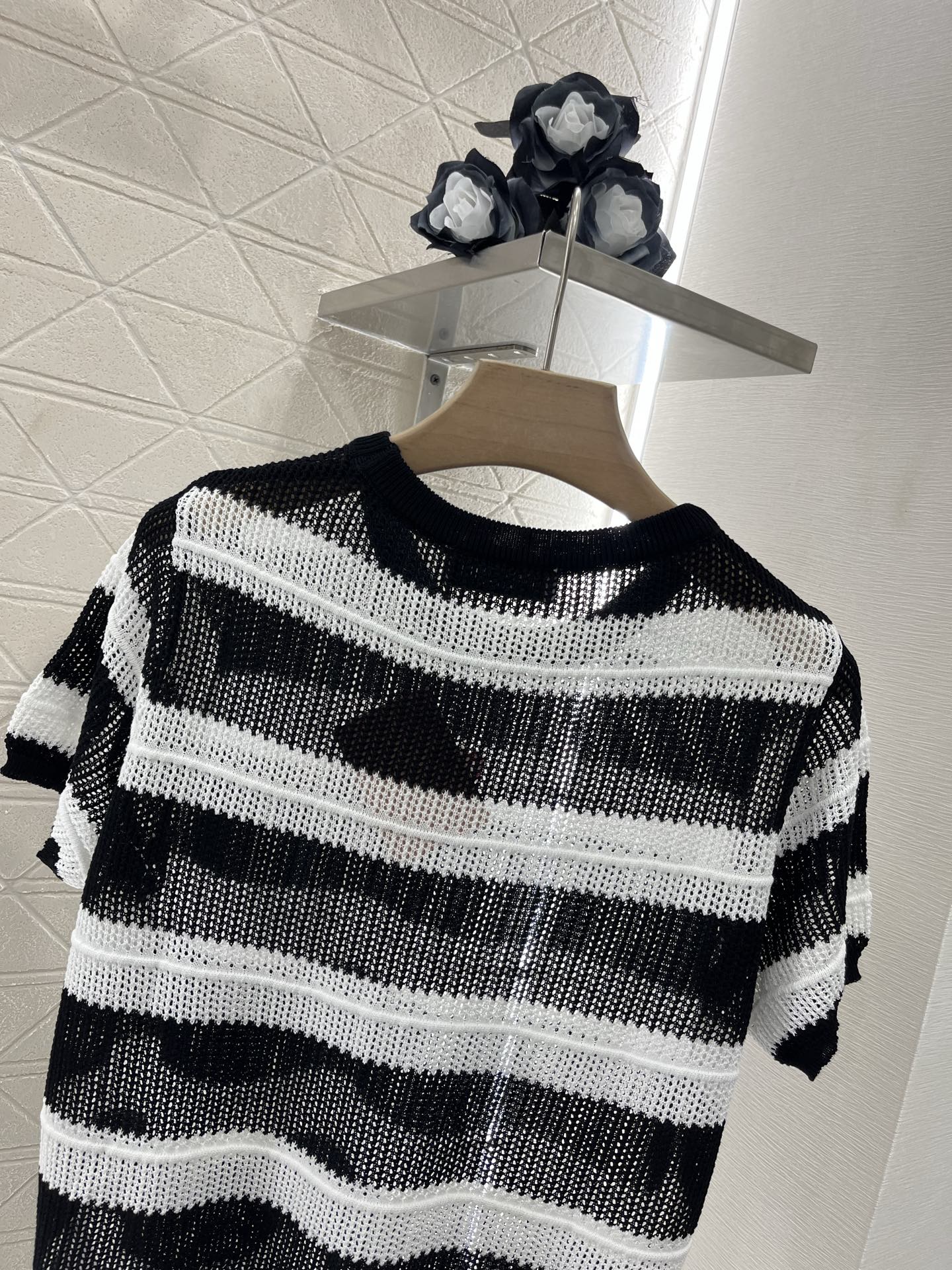 Mi*mi*♥2025 new products Embroidered short sleeves