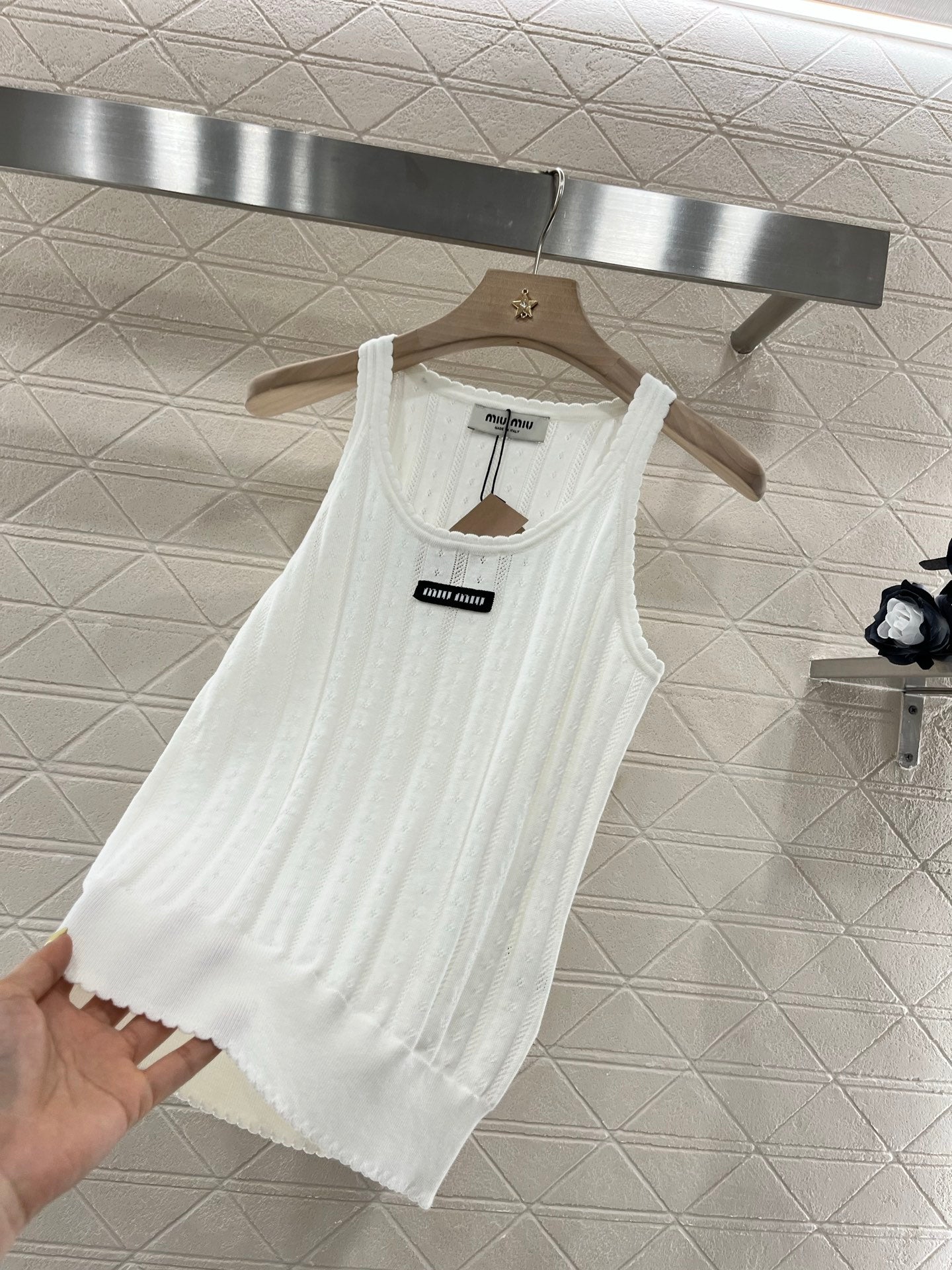 Mi*mi*♥2025 new product Knitted vest