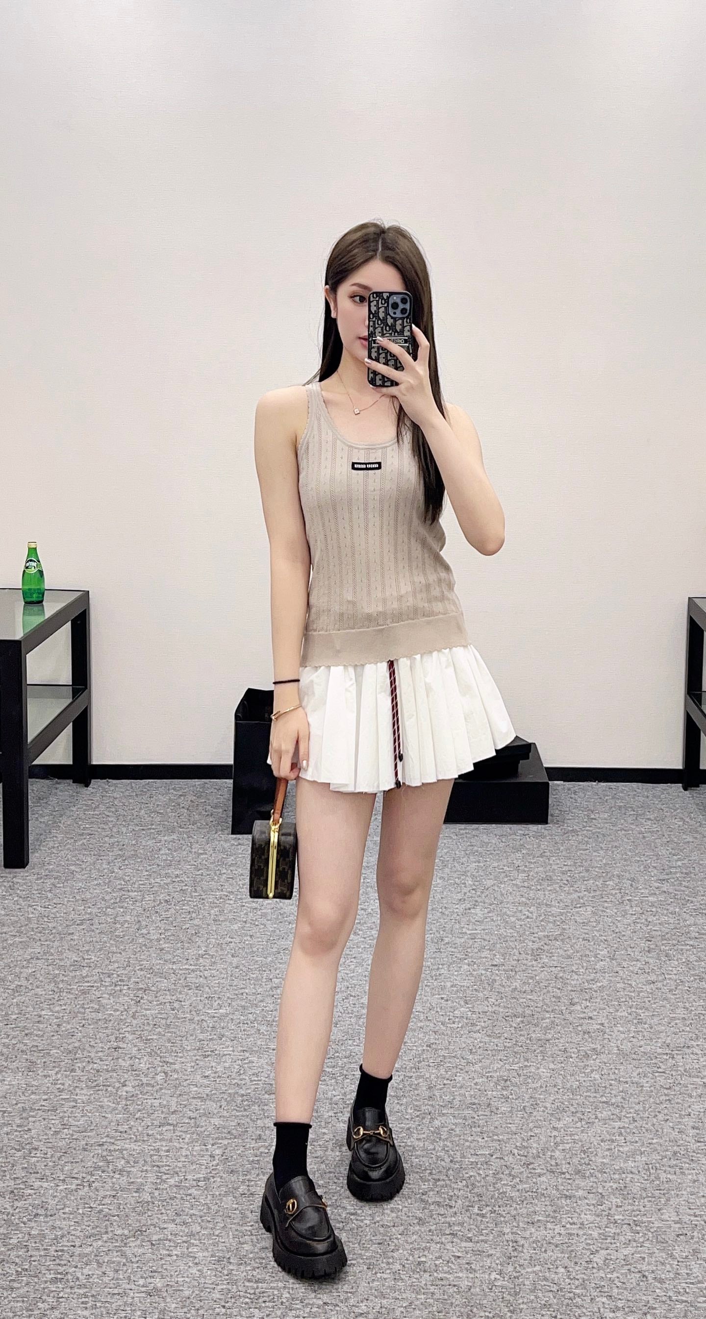 Mi*mi*♥2025 new product Knitted vest