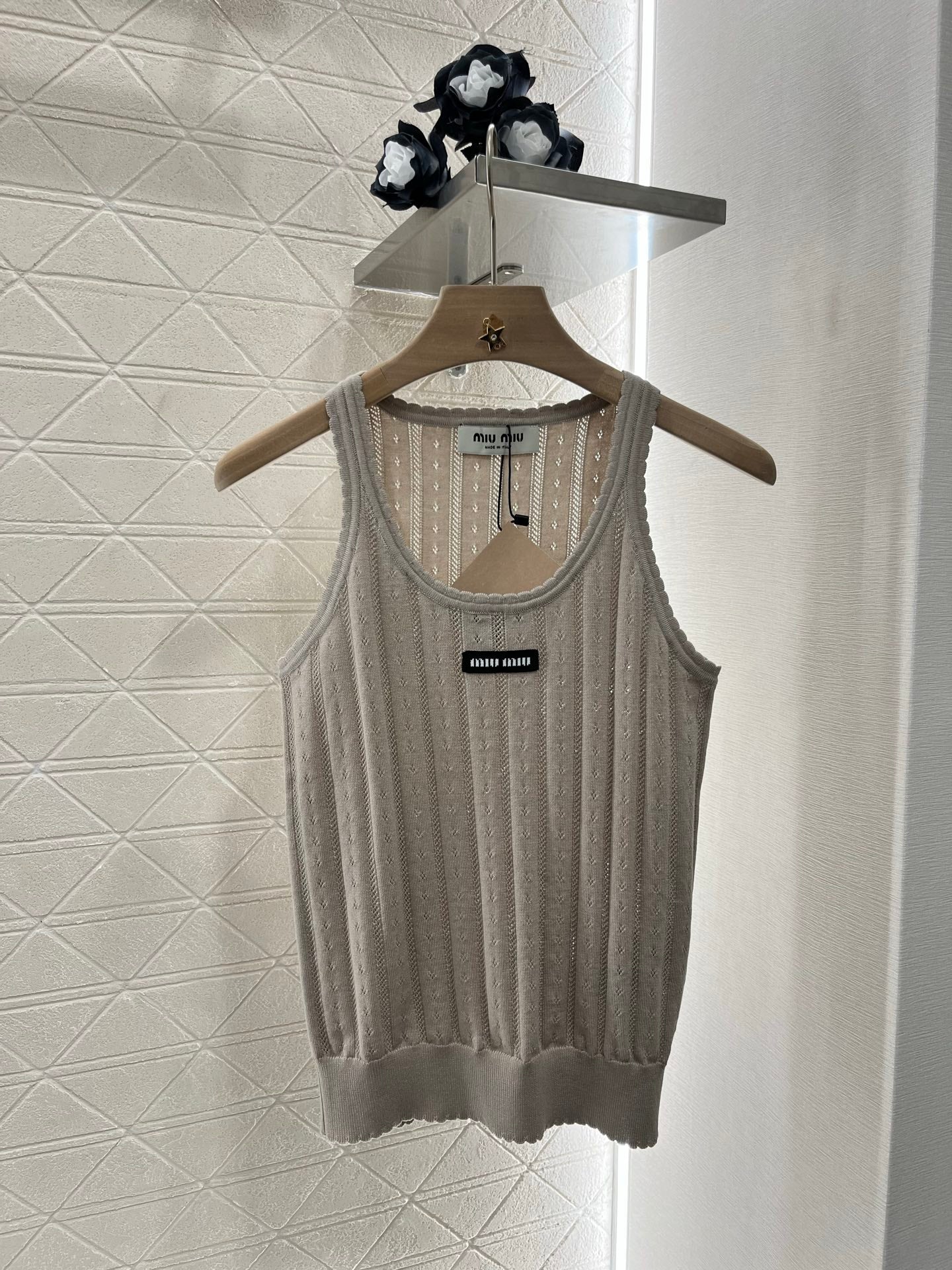 Mi*mi*♥2025 new product Knitted vest