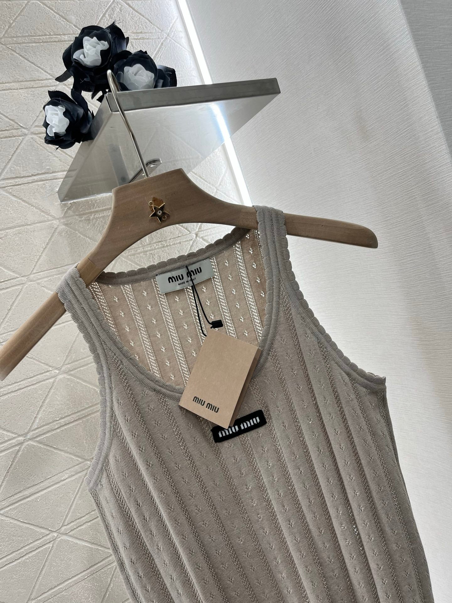 Mi*mi*♥2025 new product Knitted vest