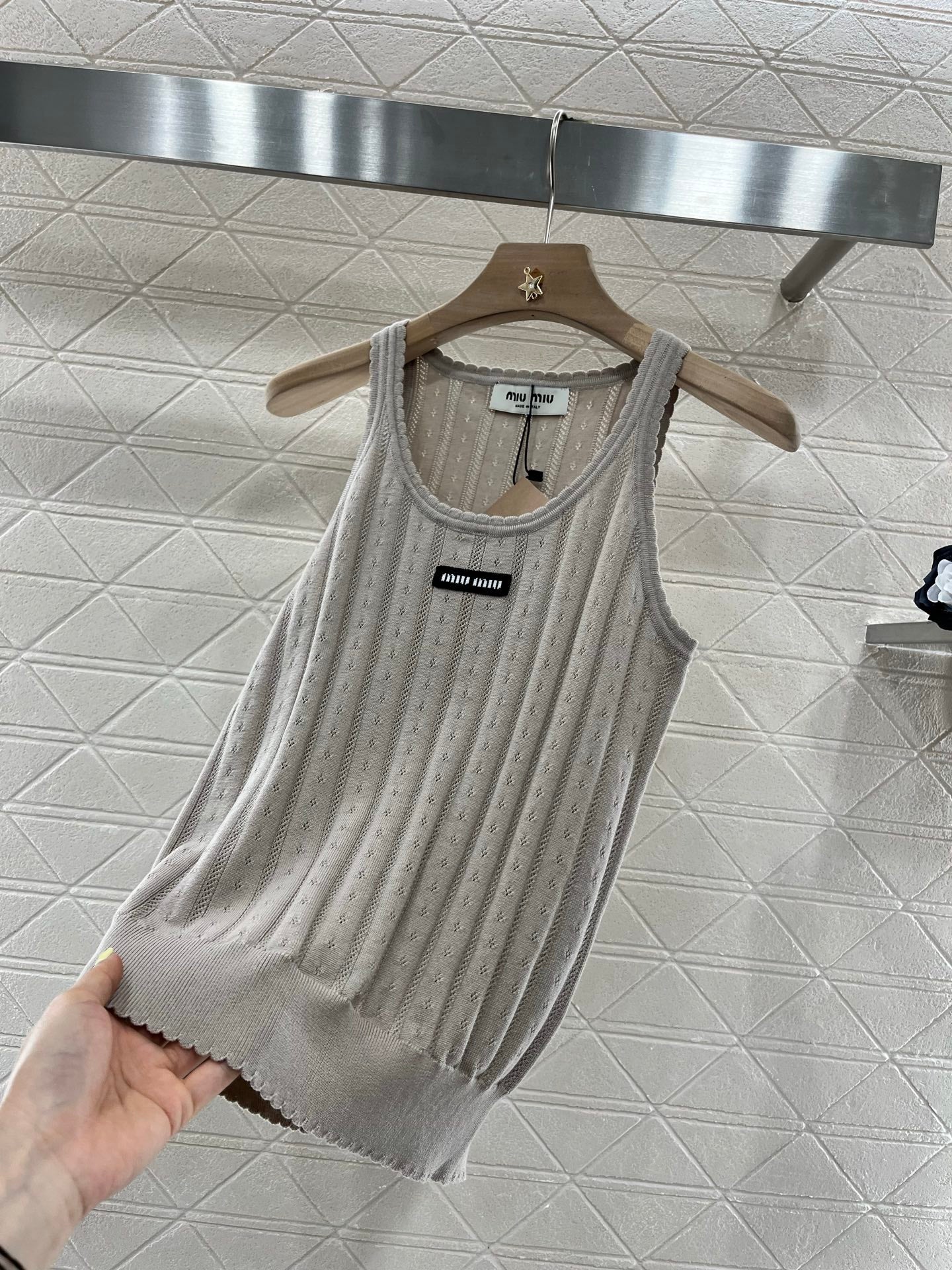 Mi*mi*♥2025 new product Knitted vest