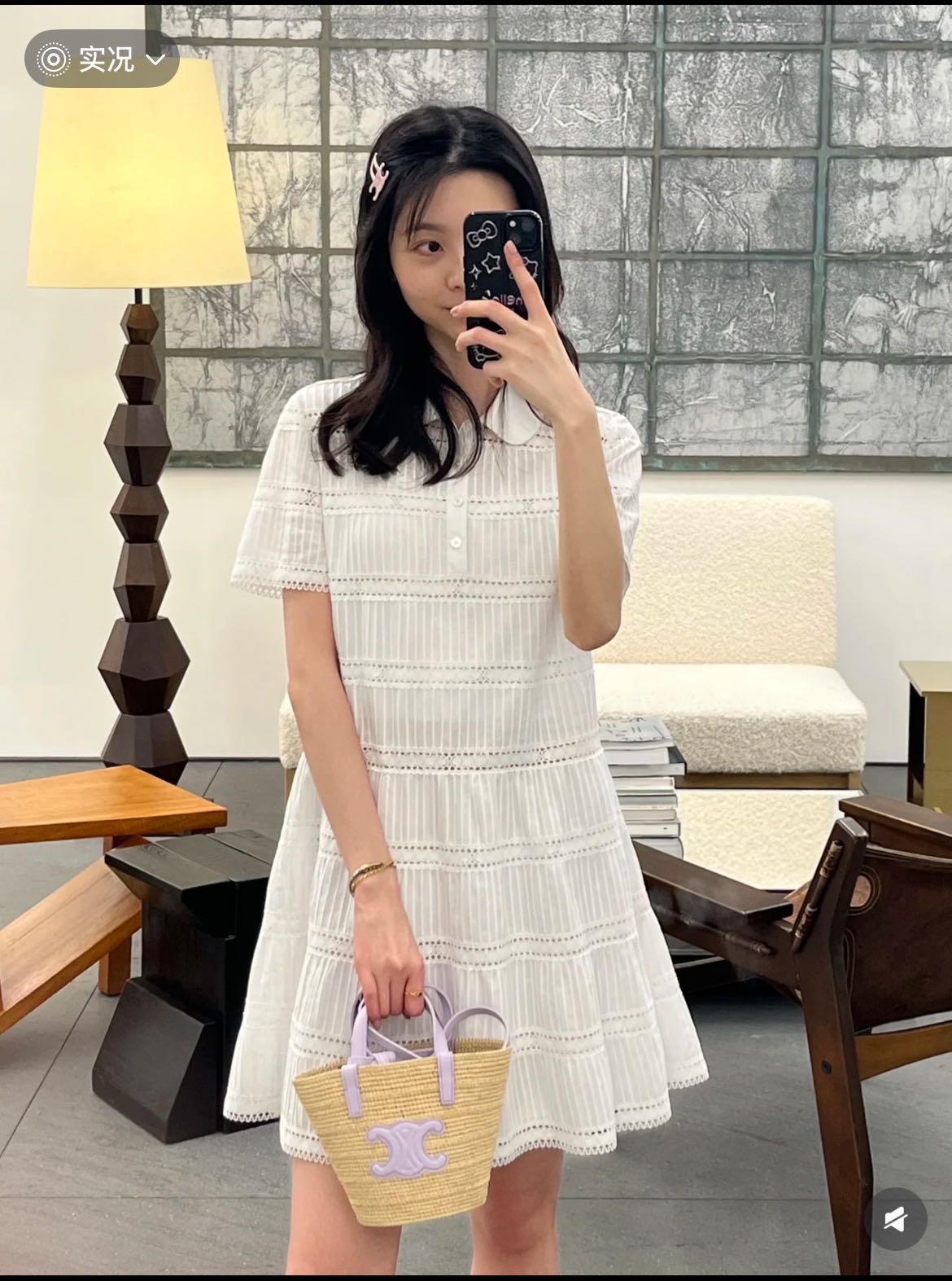 C*♥2025 new product Embroidered dress