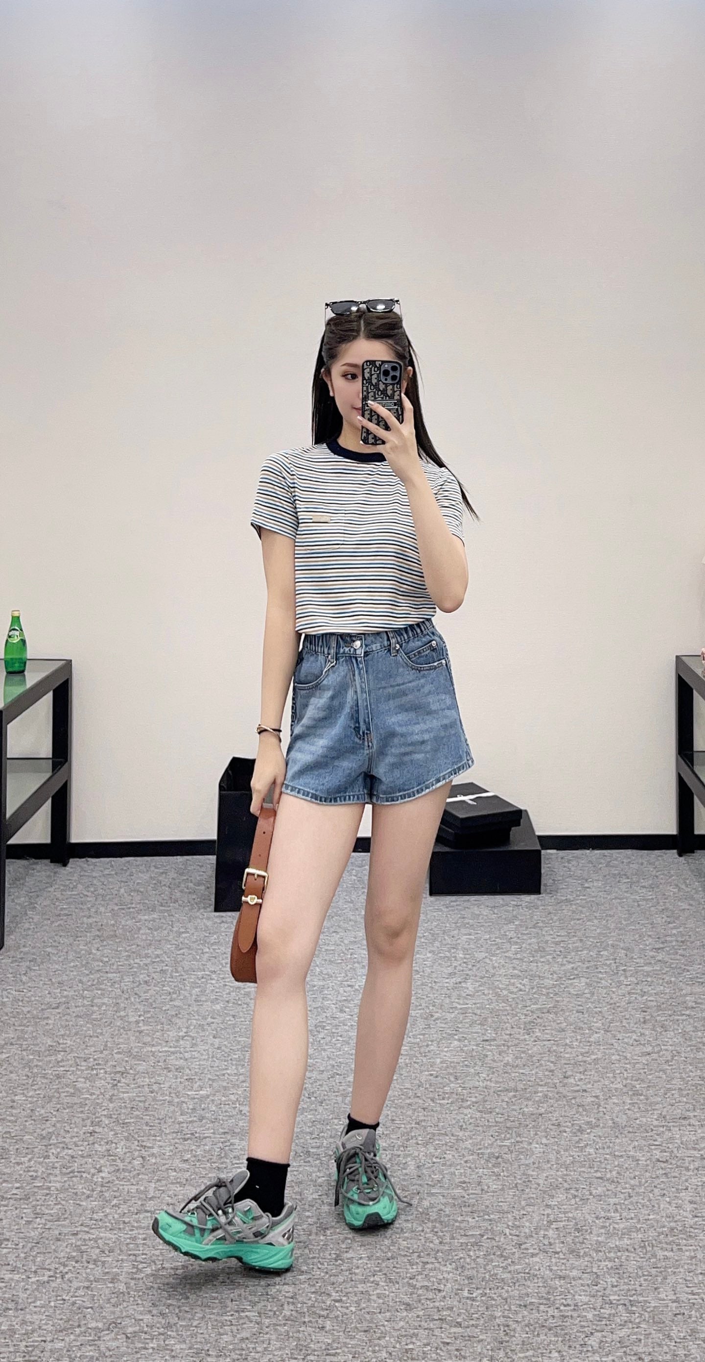 A*♥2025 new products Denim shorts