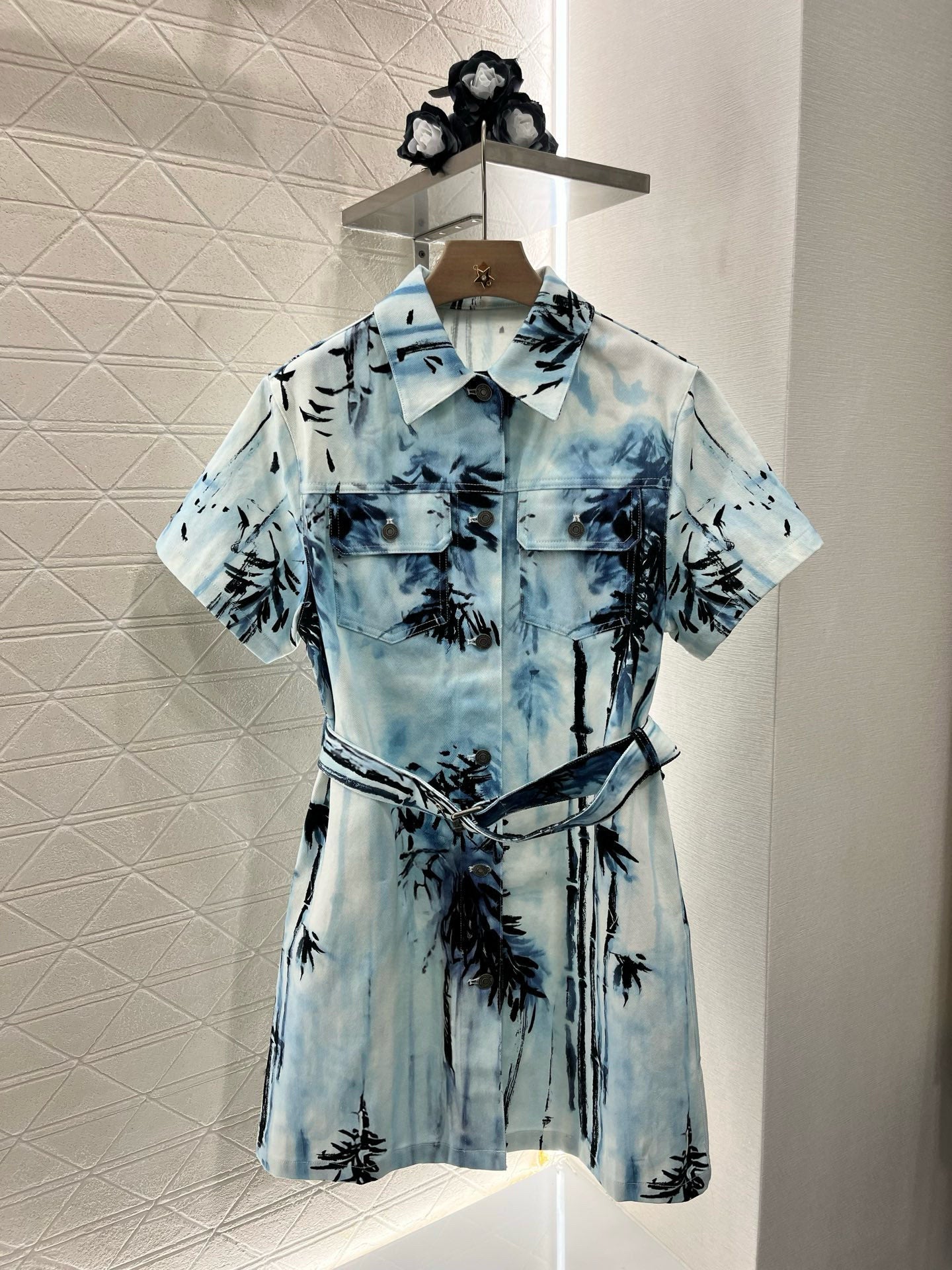 D*♥2025 new products Denim dress