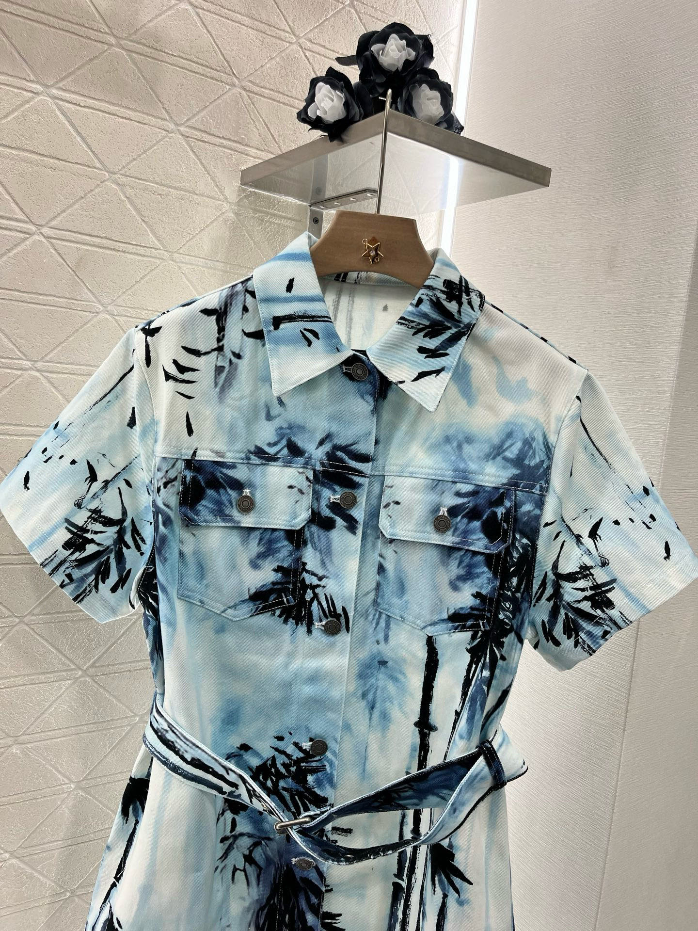 D*♥2025 new products Denim dress