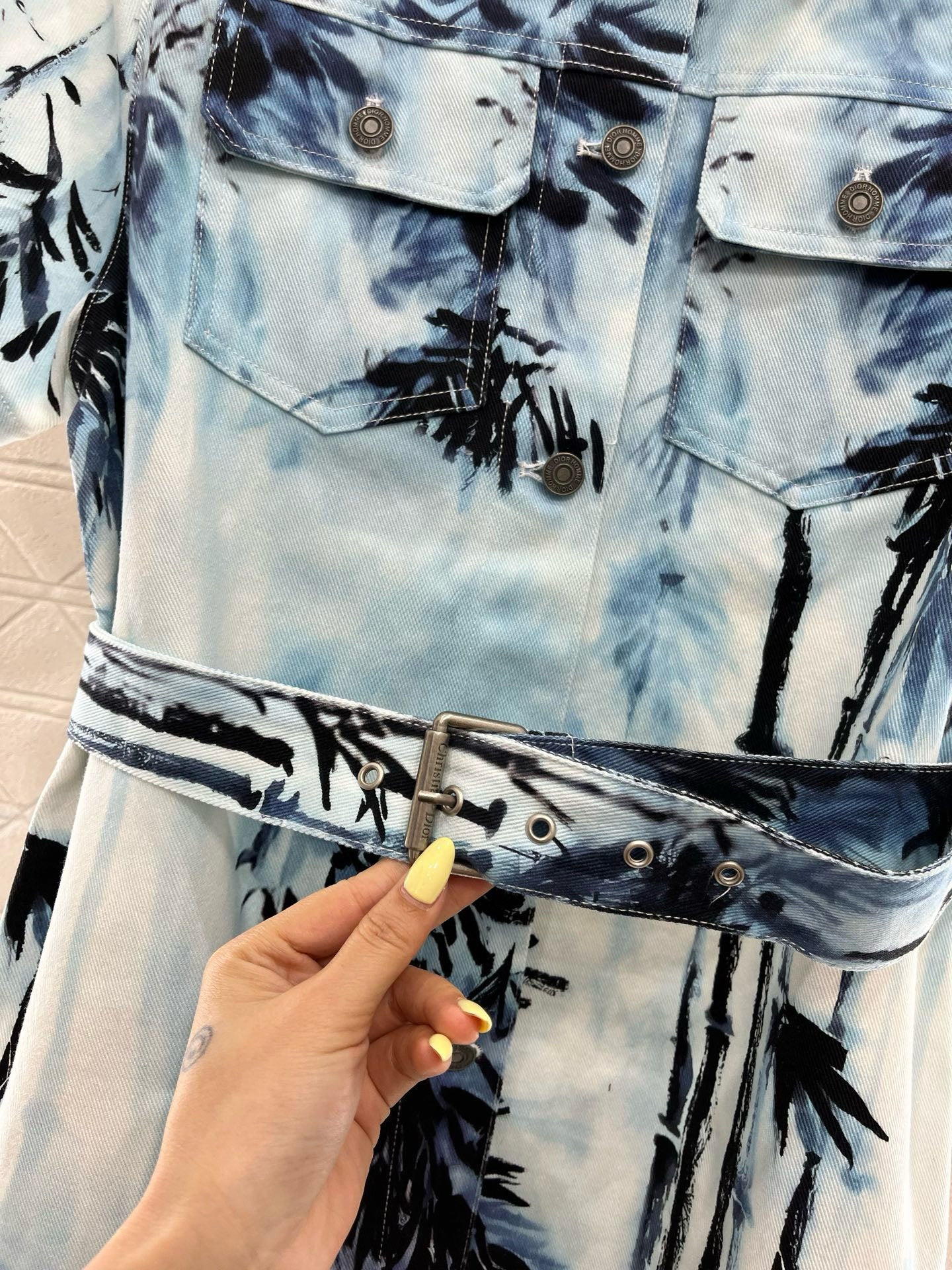 D*♥2025 new products Denim dress