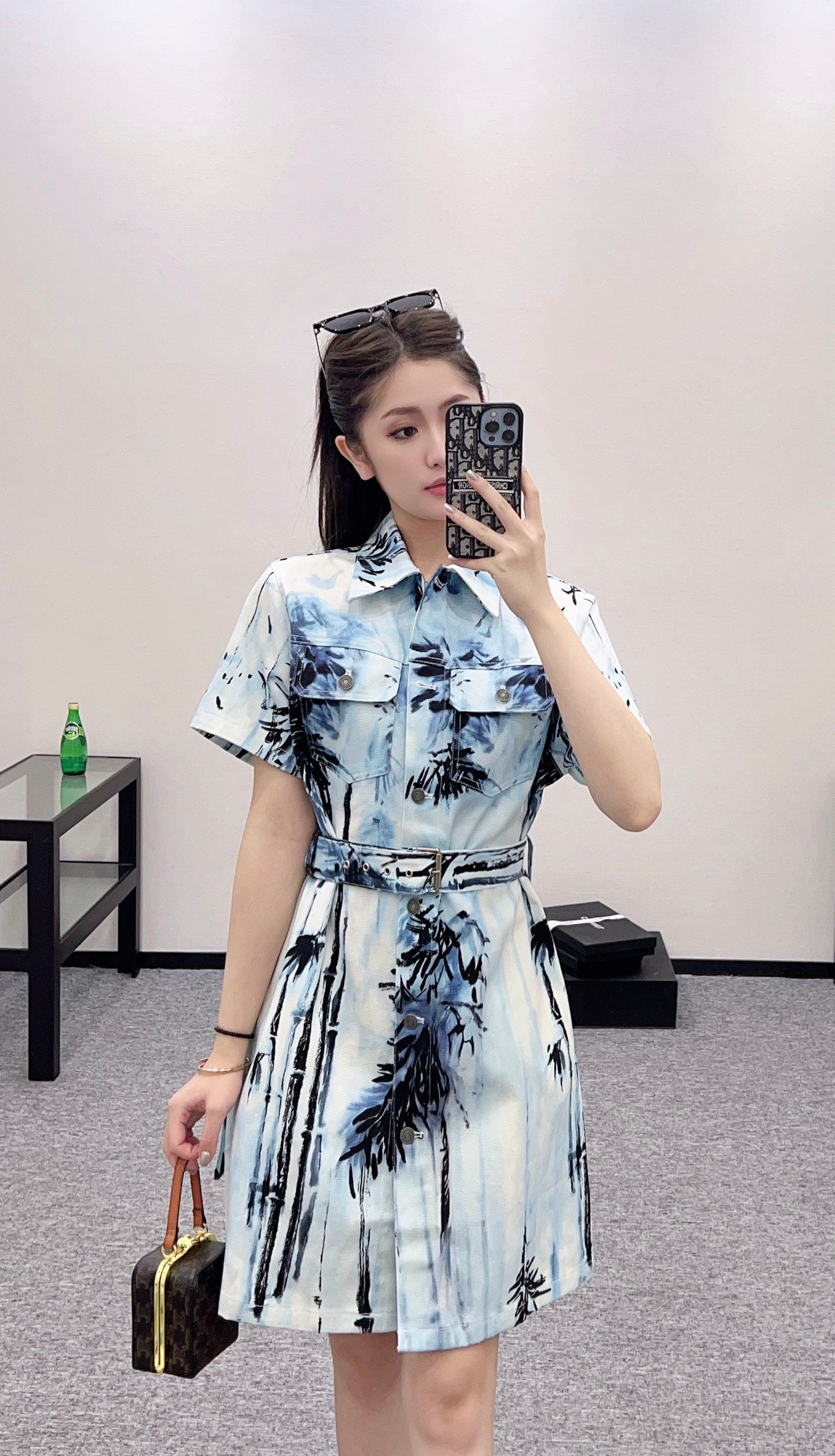 D*♥2025 new products Denim dress