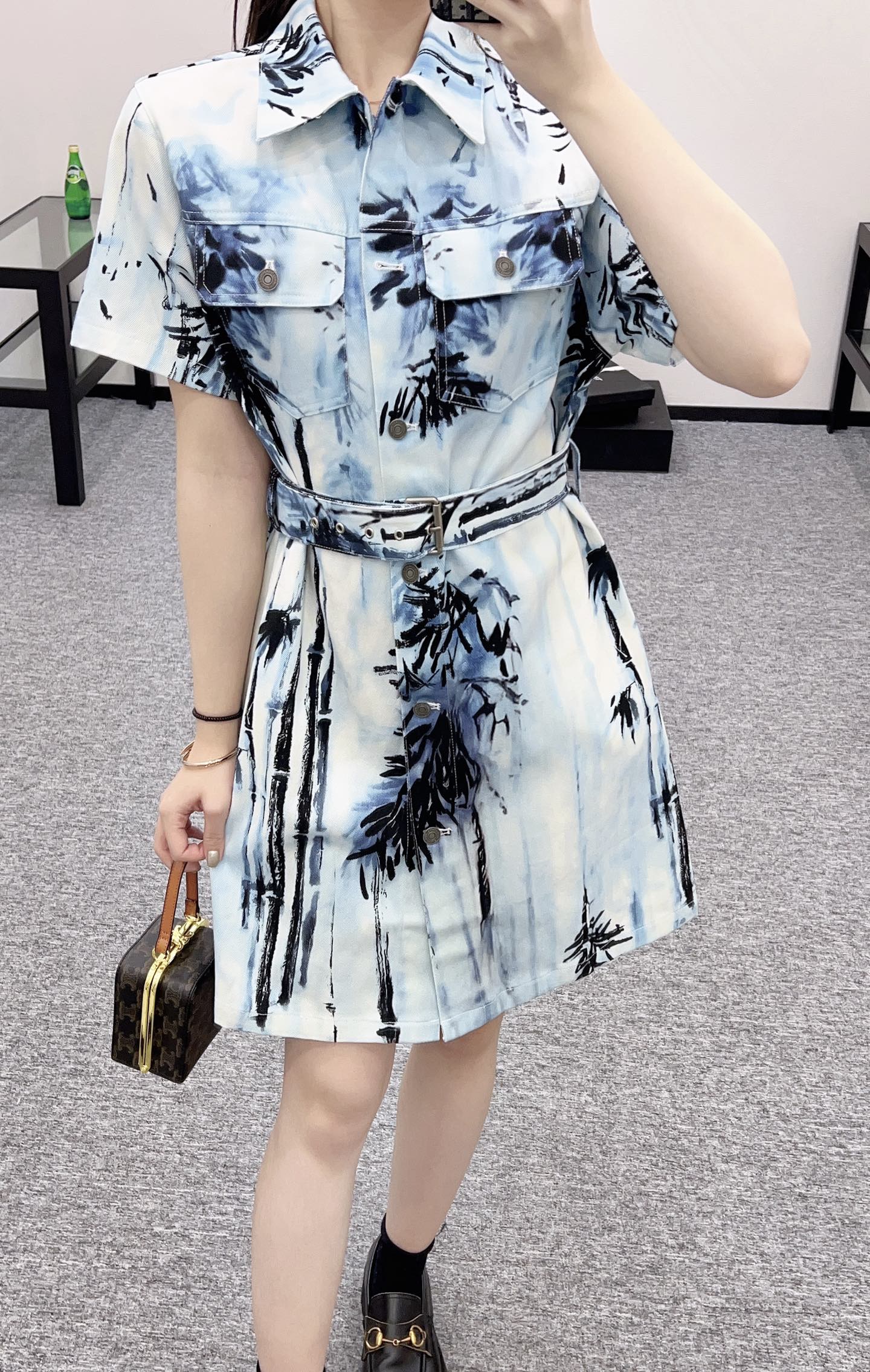 D*♥2025 new products Denim dress
