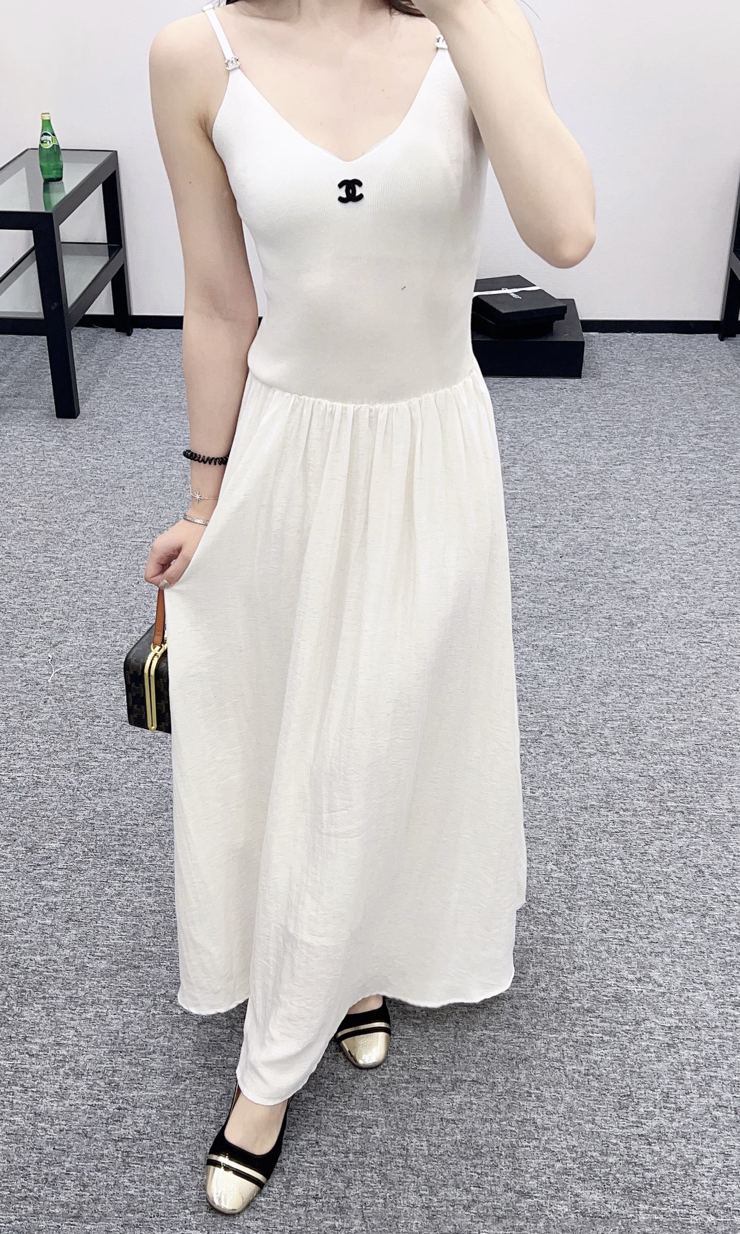 C*♥2025 new product Long suspender skirt
