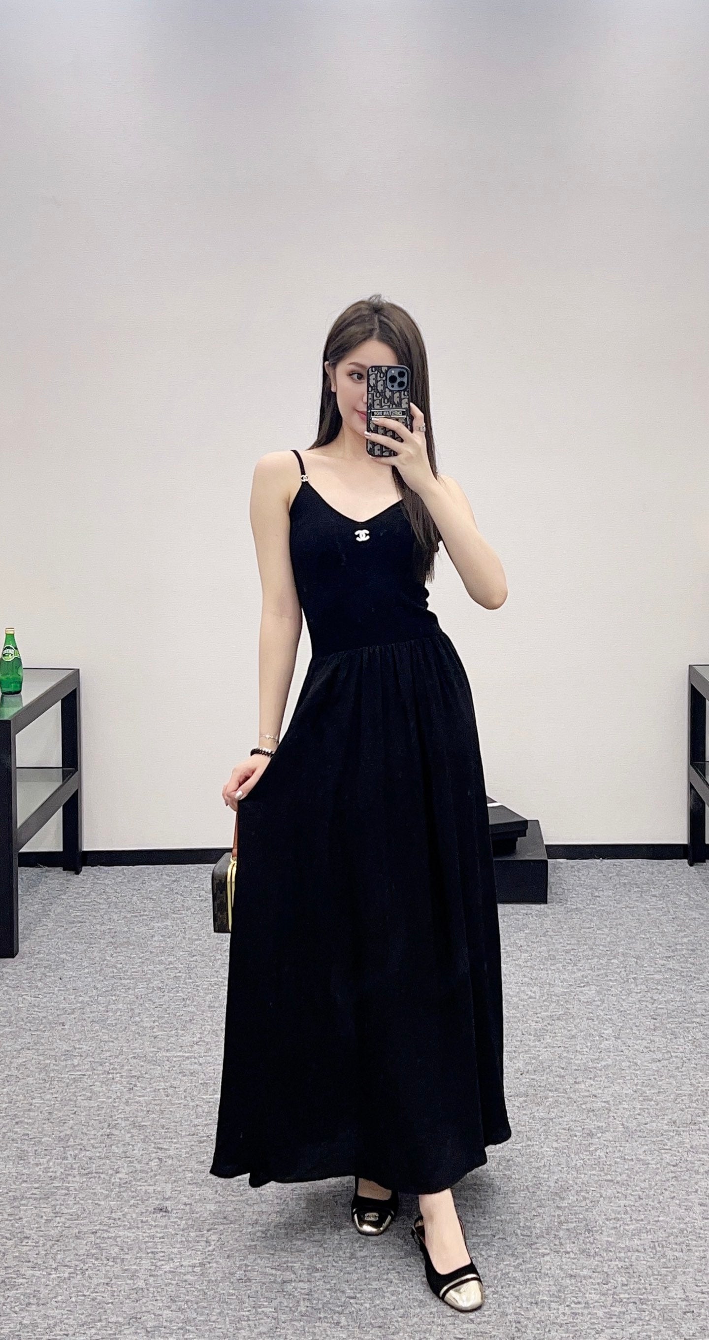 C*♥2025 new product Long suspender skirt