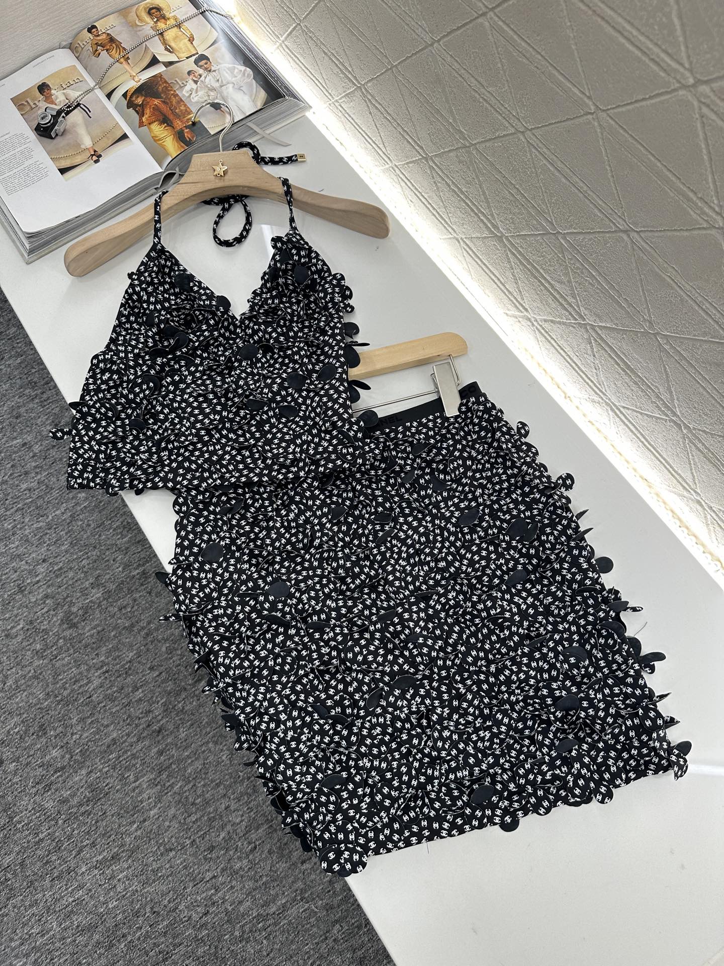 C*♥2025 new product Suspender skirt suit