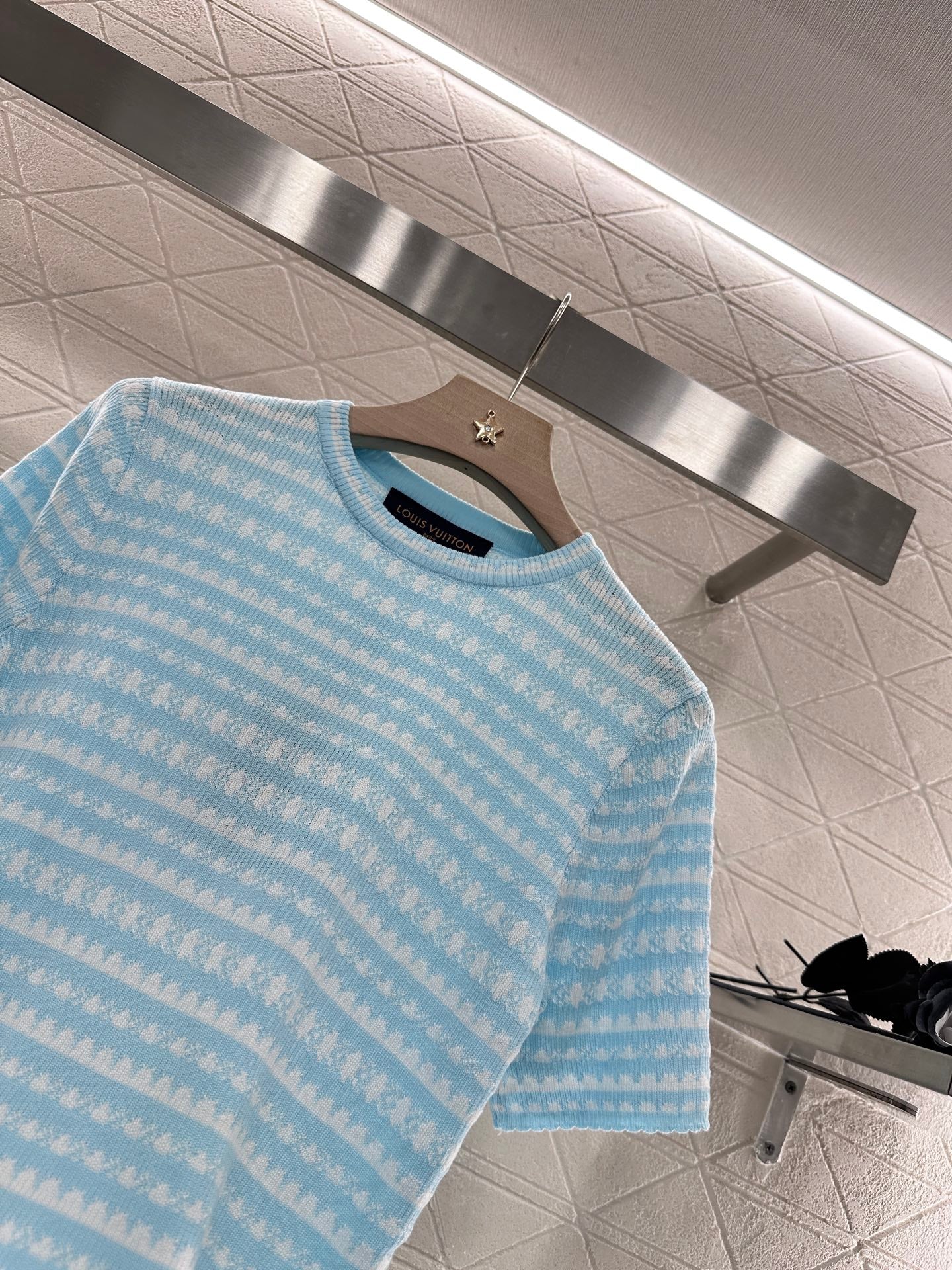 Louis*♥2025 new products Knitted short sleeves