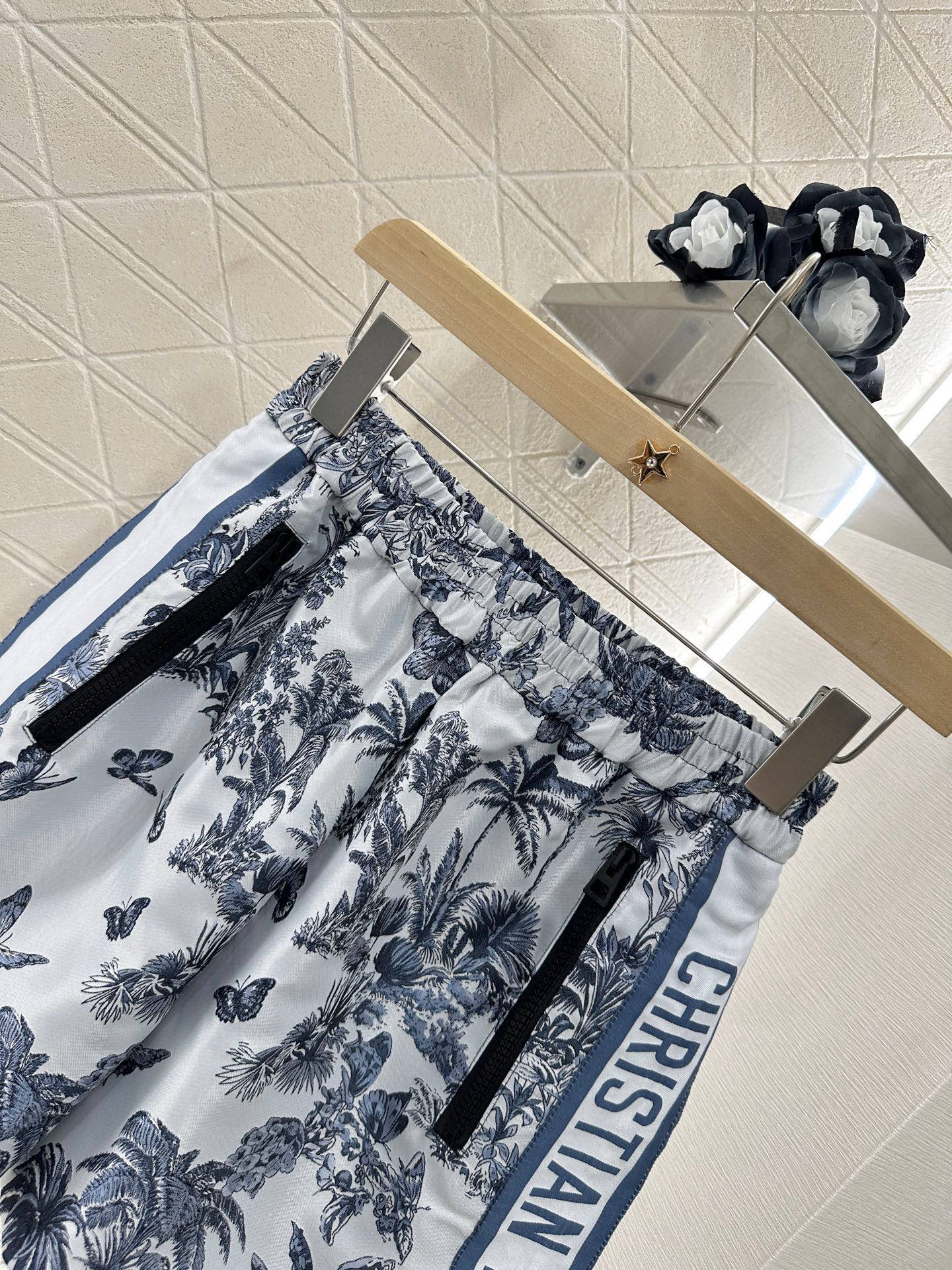 D*♥2025 new product Jacquard webbing shorts set