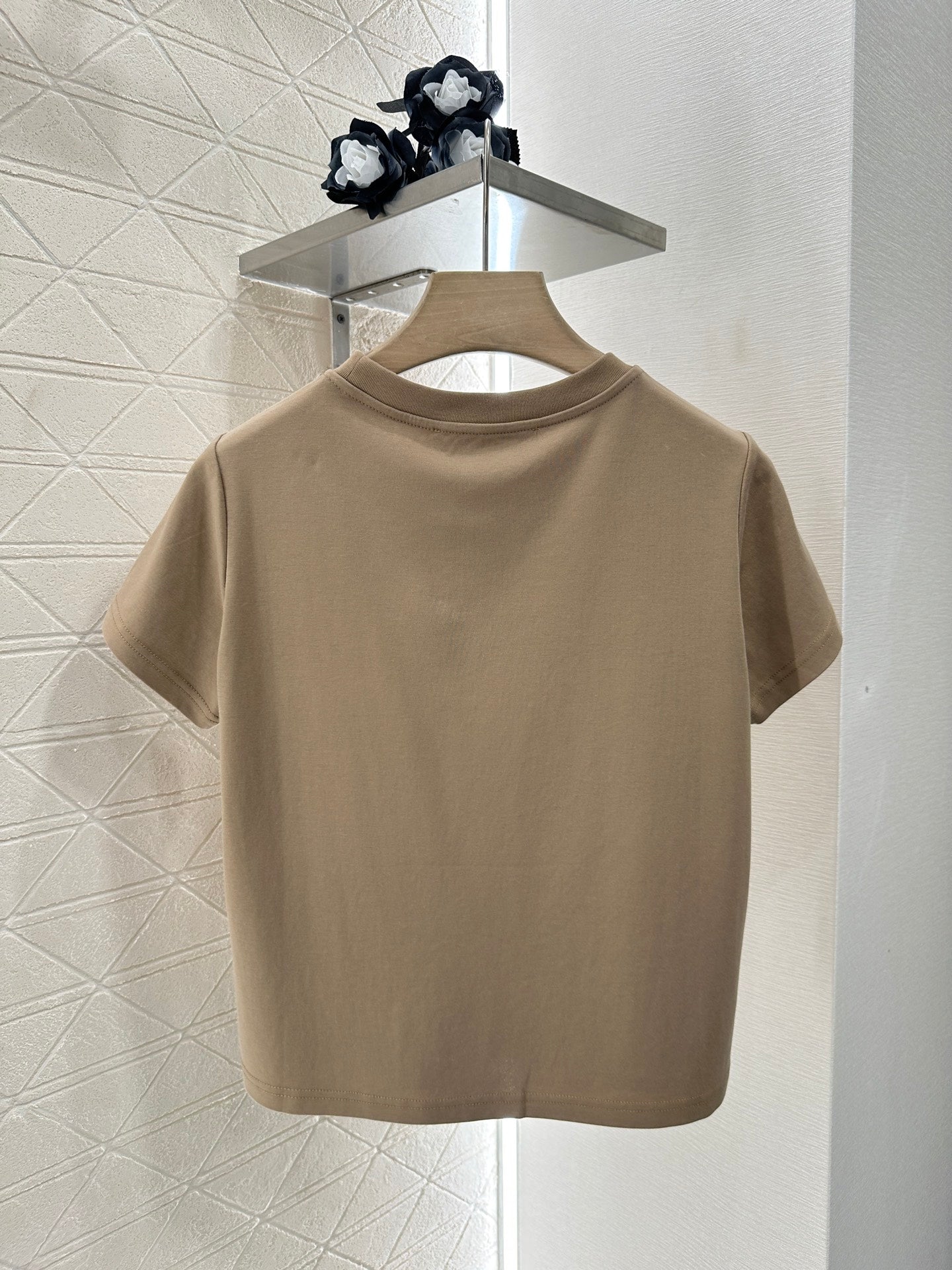 L*♥2025 new product Letter short sleeves