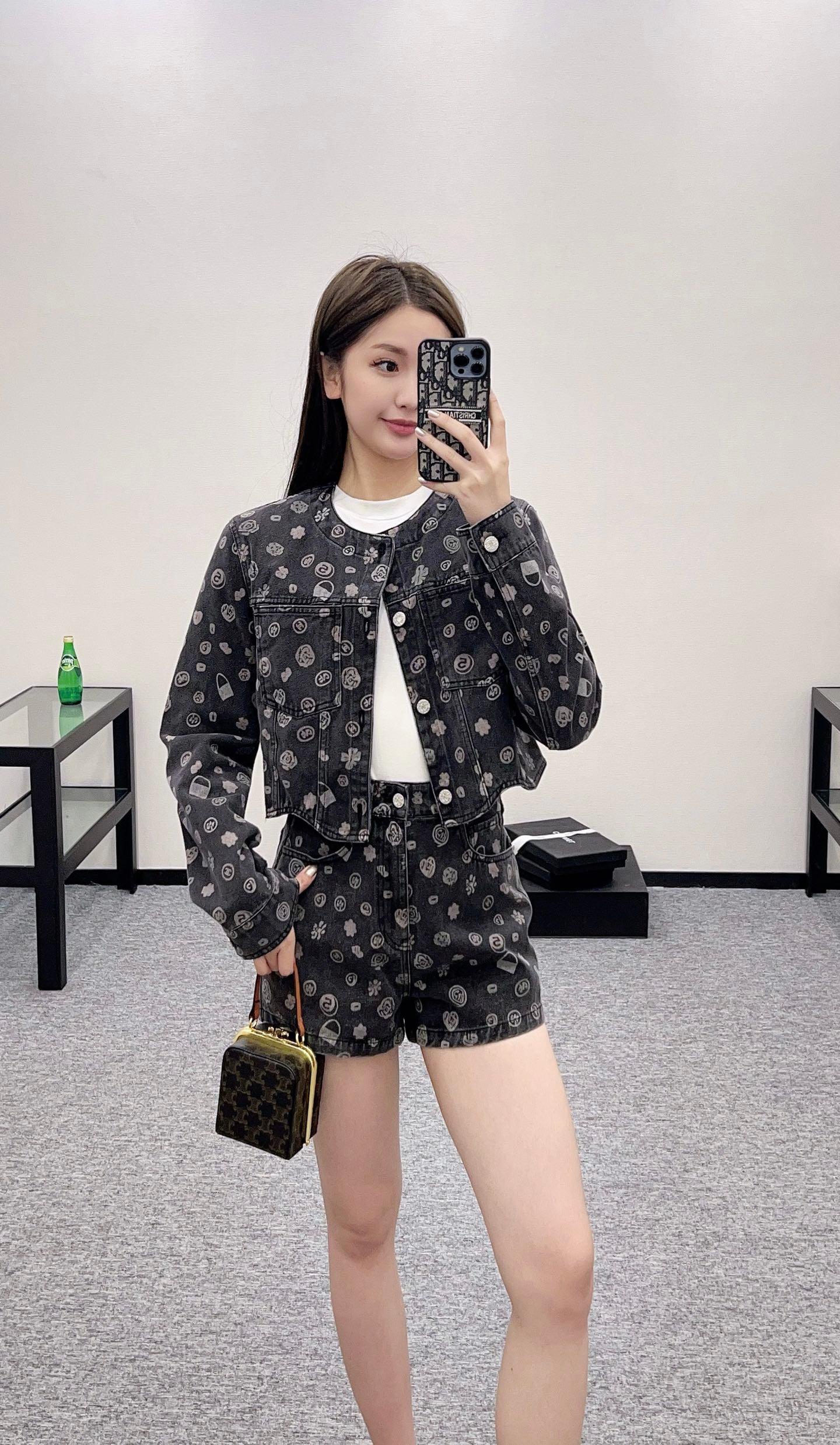 C*♥2025 new products Denim suit