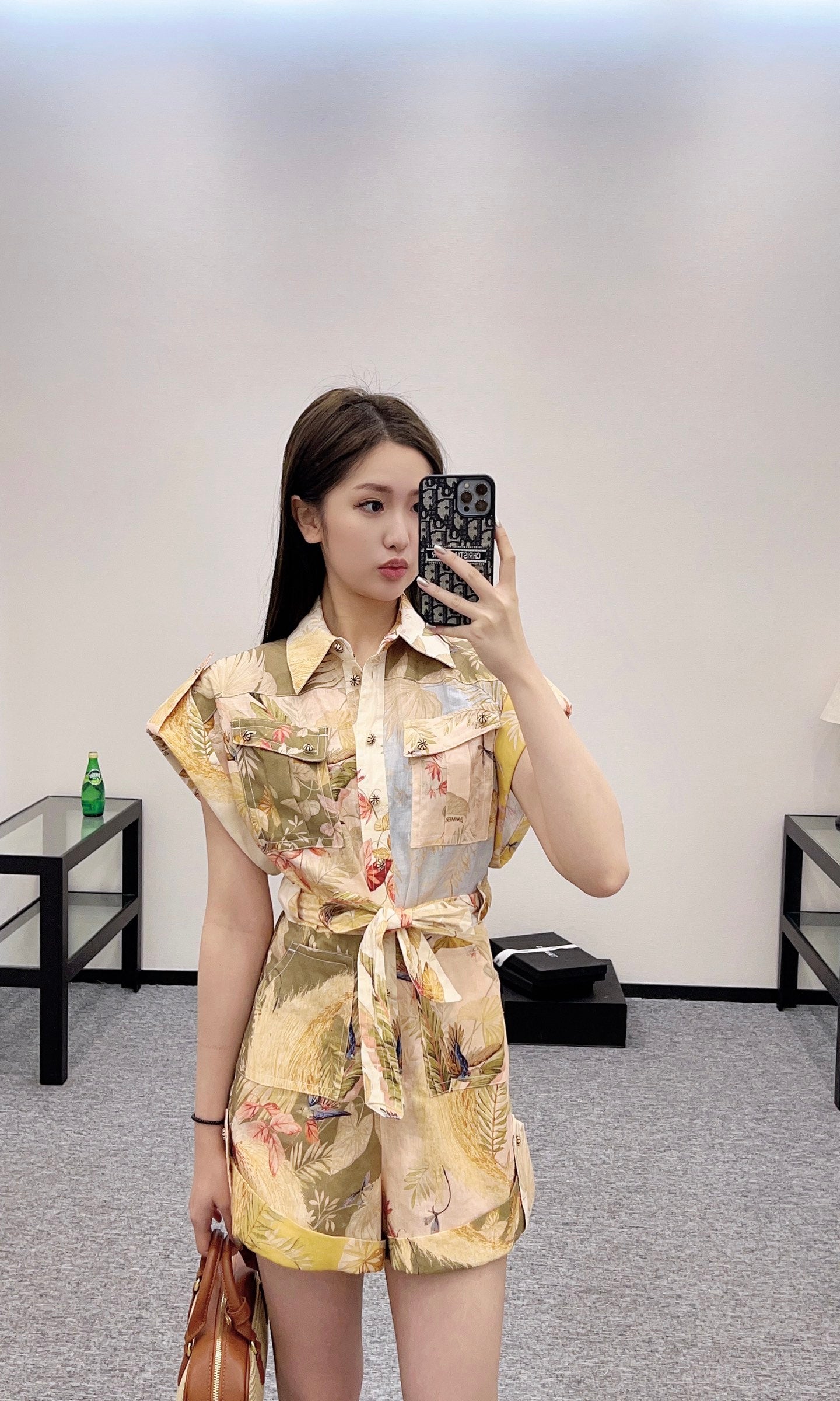 Z*♥2025 new product Linen jumpsuit
