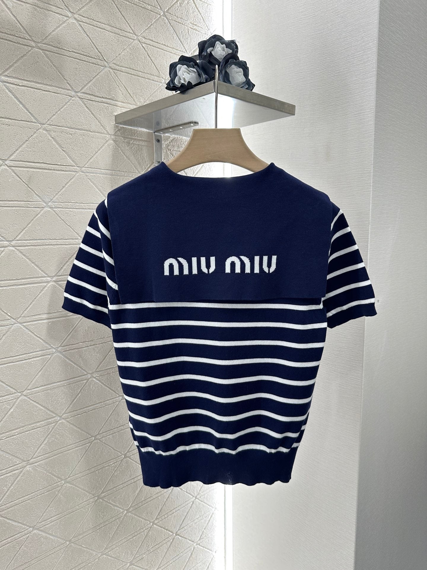 Mi*mi*♥2024 new products Knitted short sleeves