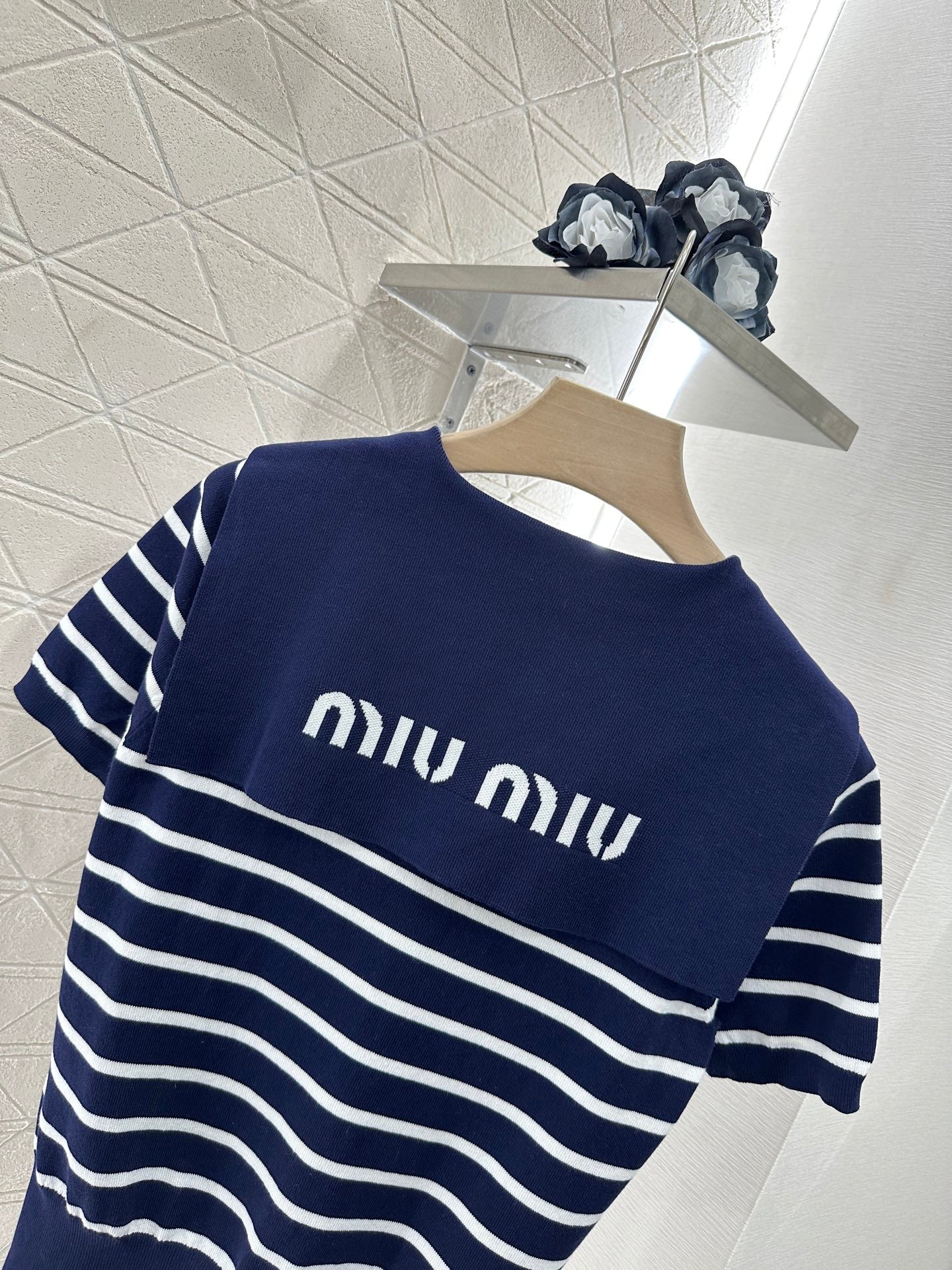 Mi*mi*♥2024 new products Knitted short sleeves